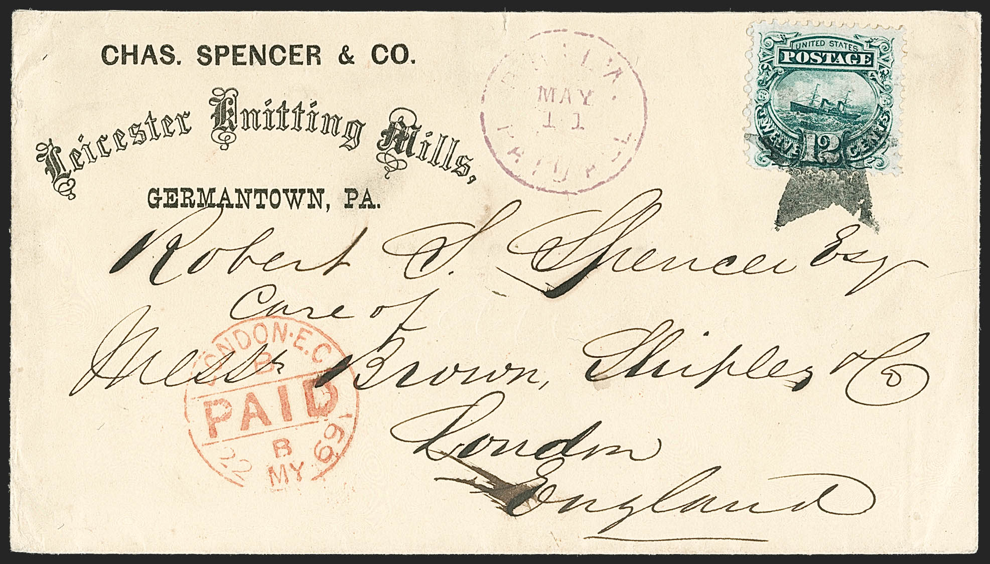 Sale no. 1219 — Lot no. 305 — Siegel Auction Galleries