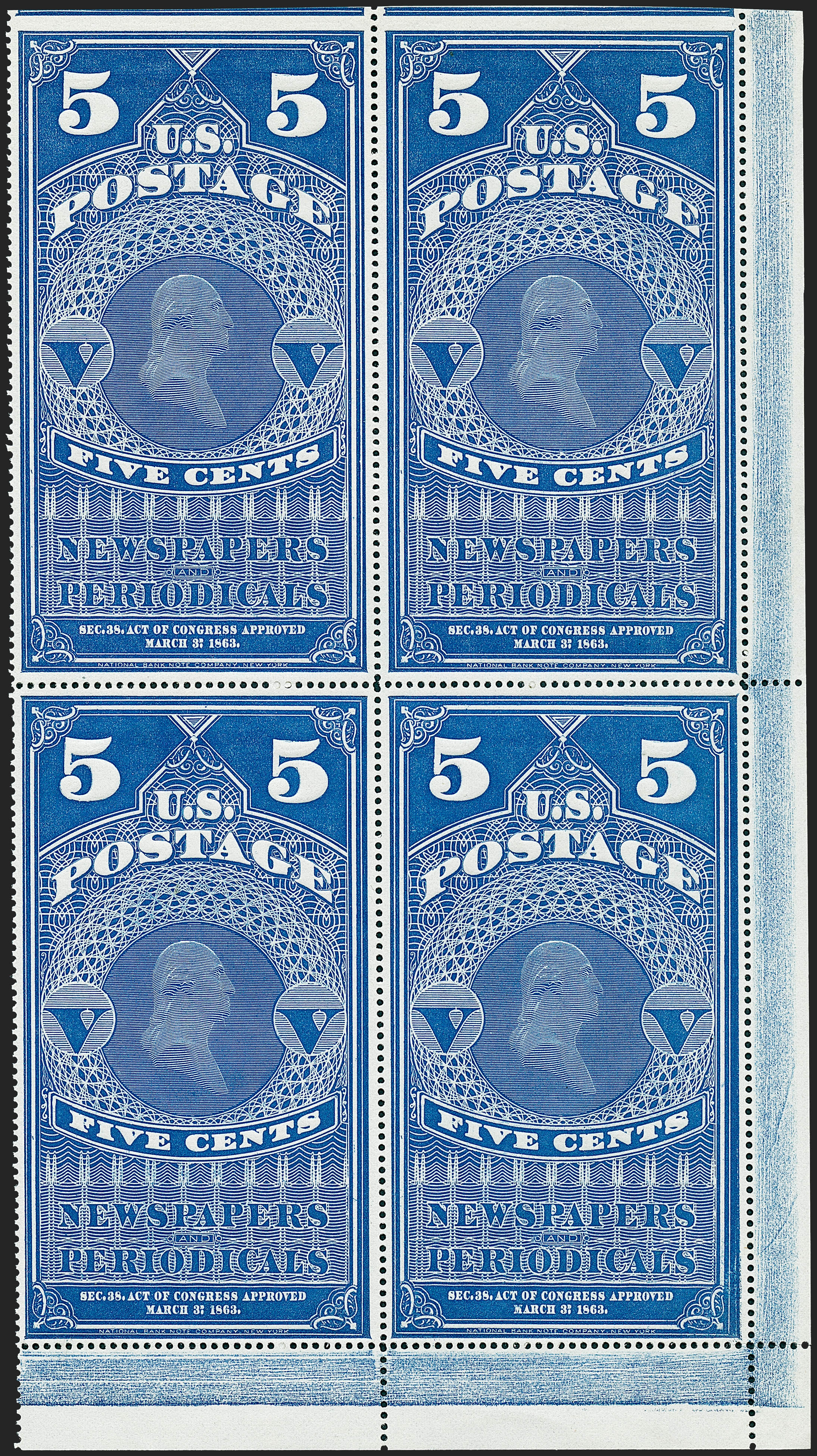 Sale no. 1221 — Lot no. 1689 — Siegel Auction Galleries