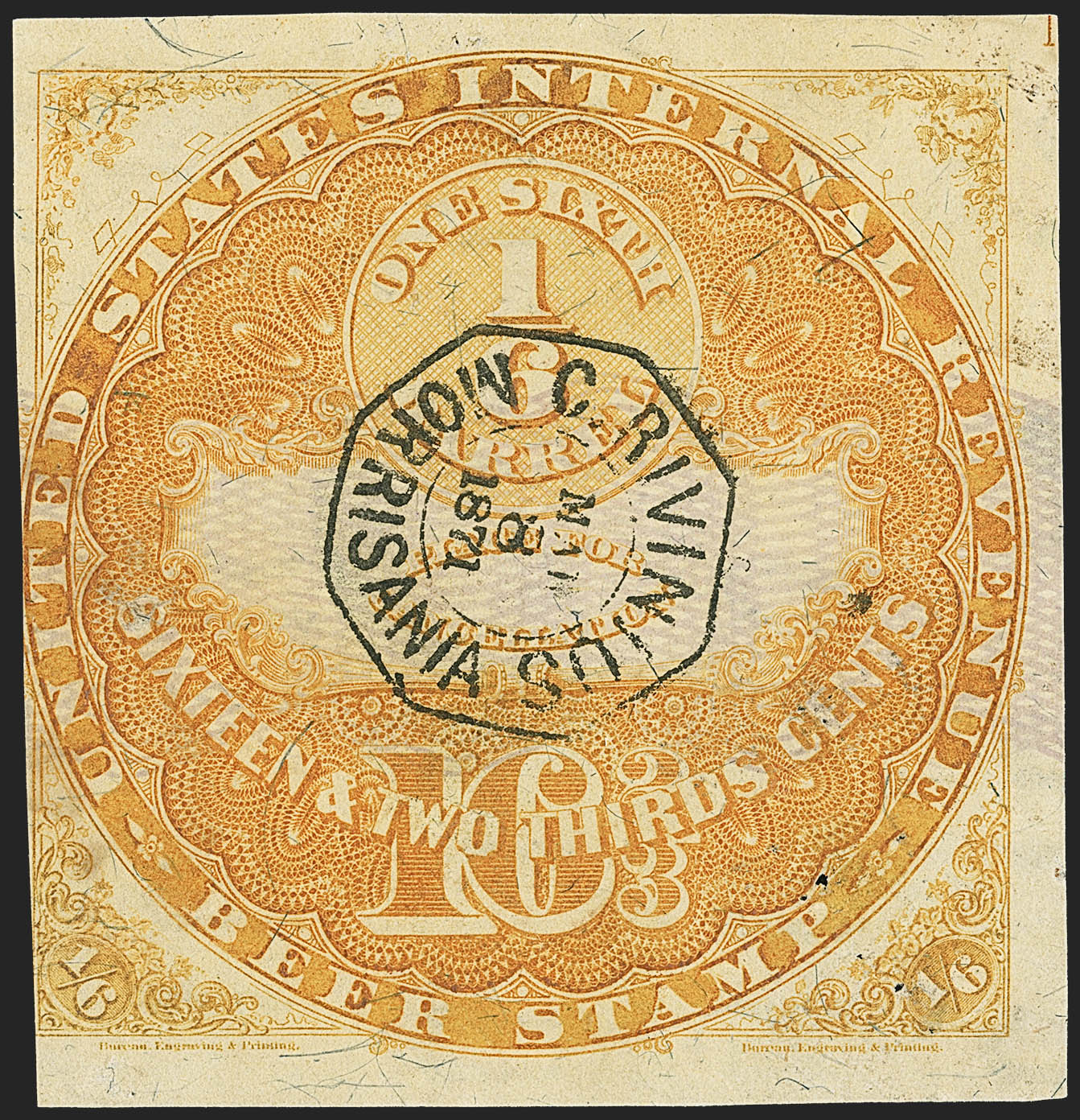 Sale no. 1221 — Lot no. 1762 — Siegel Auction Galleries