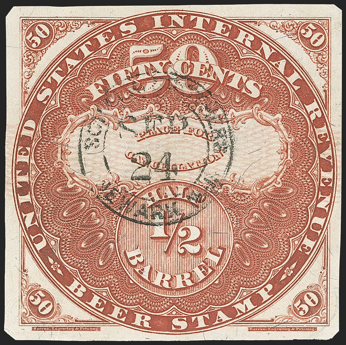 Sale no. 1221 — Lot no. 1763 — Siegel Auction Galleries