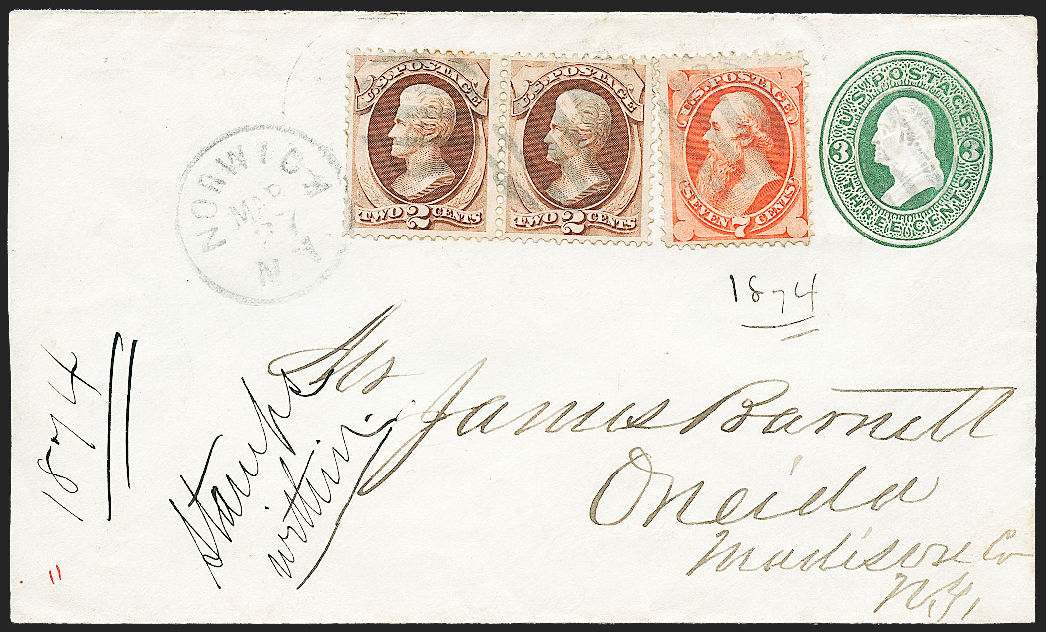 Sale no. 1223 — Lot no. 8239 — Siegel Auction Galleries