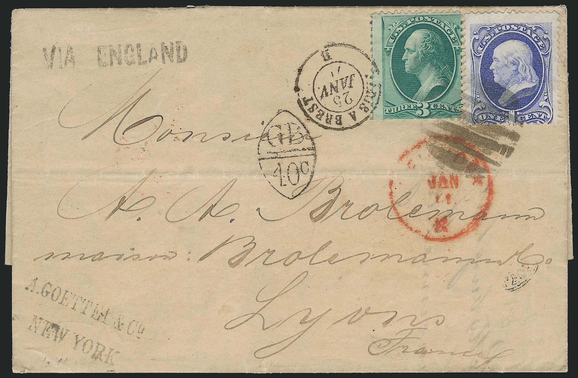 Sale no. 1223 — Lot no. 8254 — Siegel Auction Galleries
