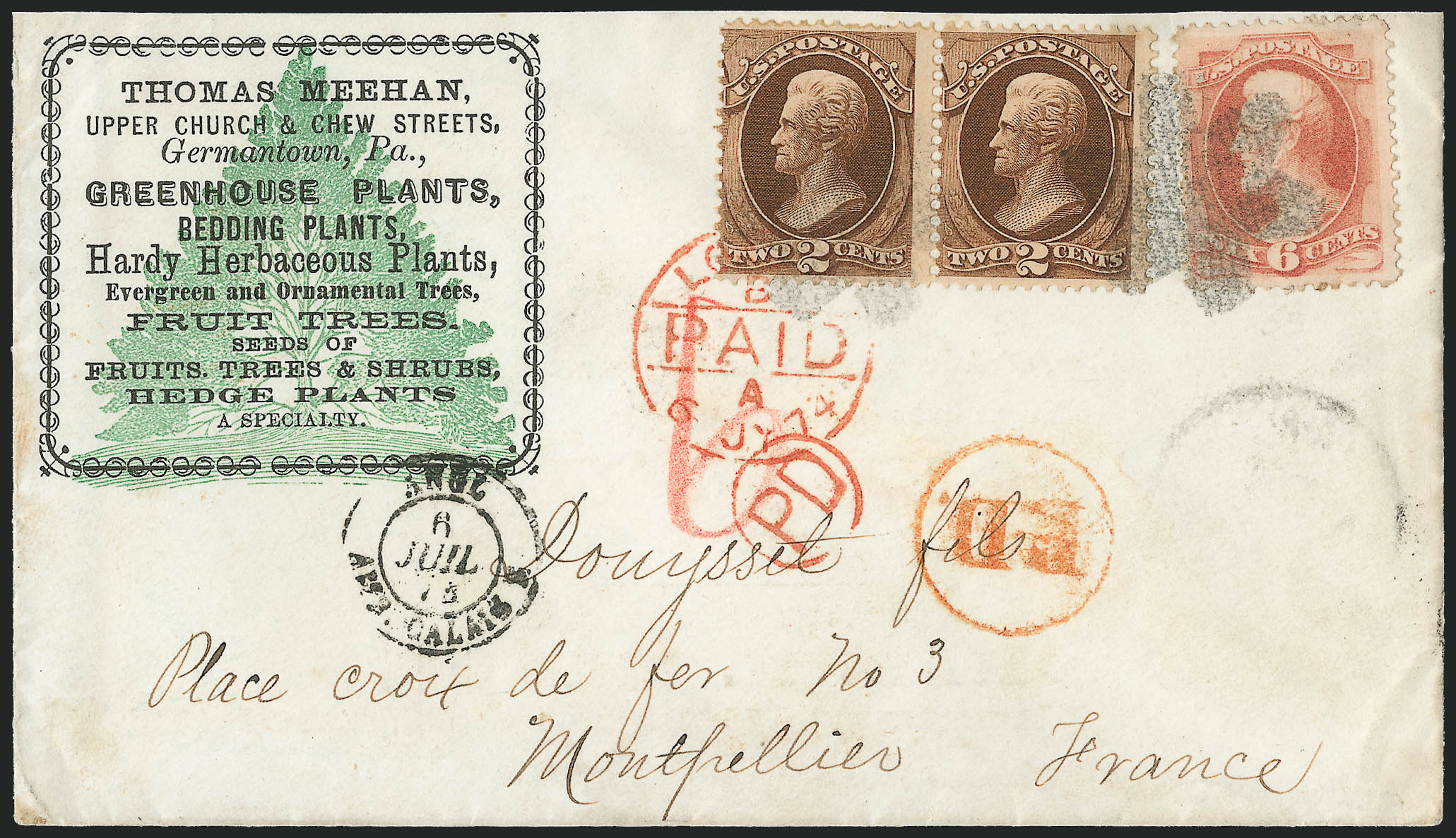 Sale no. 1223 — Lot no. 8257 — Siegel Auction Galleries