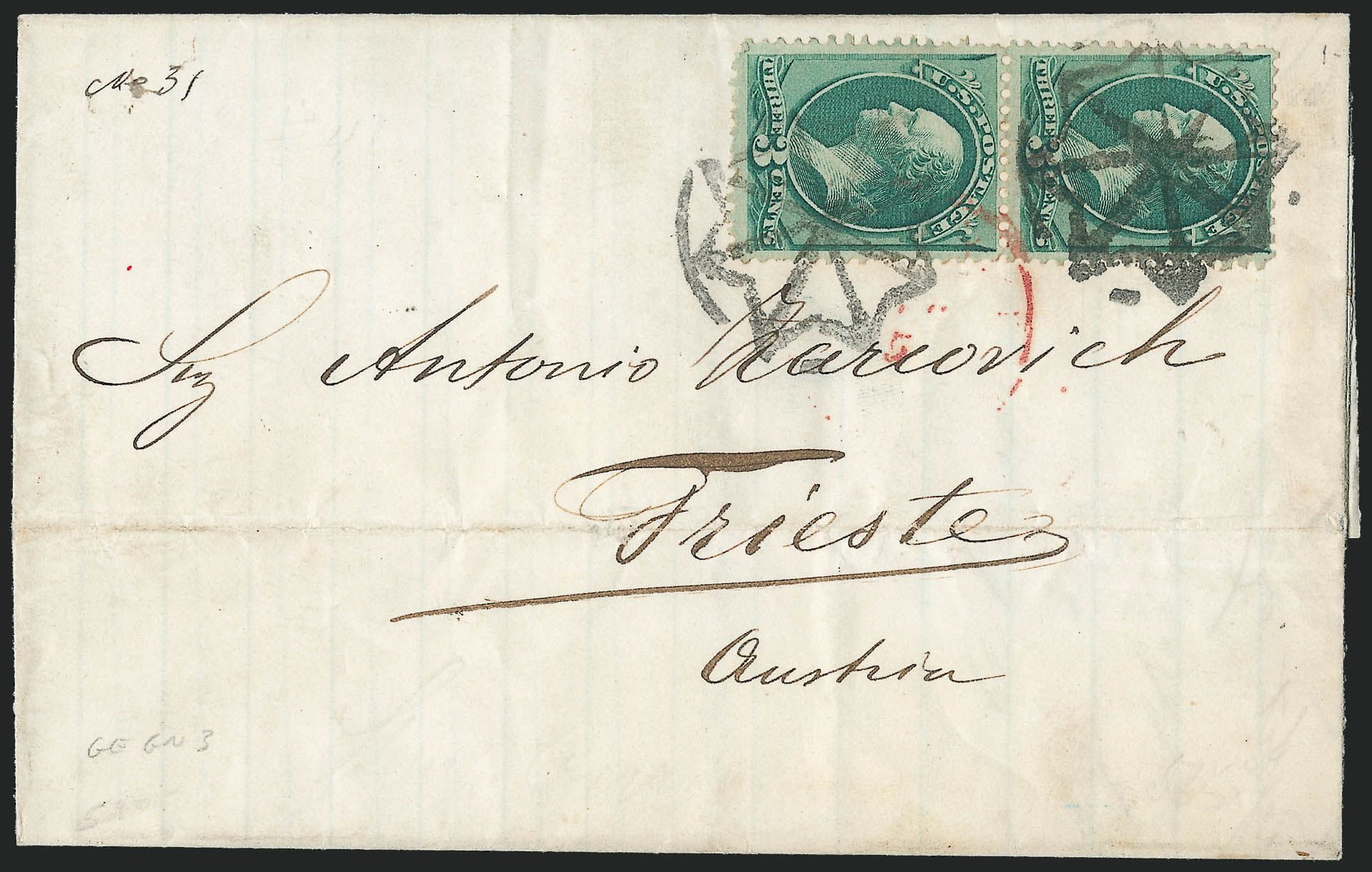 Sale no. 1223 — Lot no. 8275 — Siegel Auction Galleries