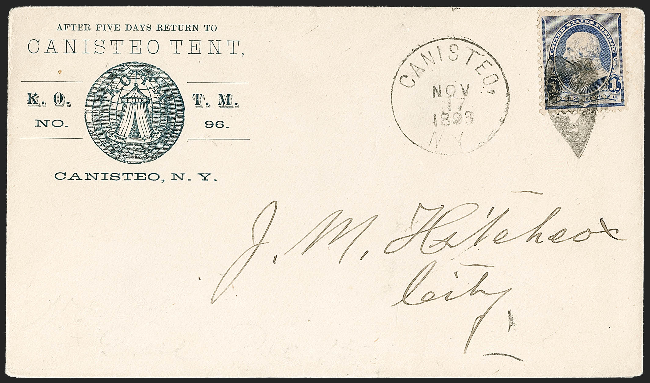 Sale no. 1223 — Lot no. 8287 — Siegel Auction Galleries