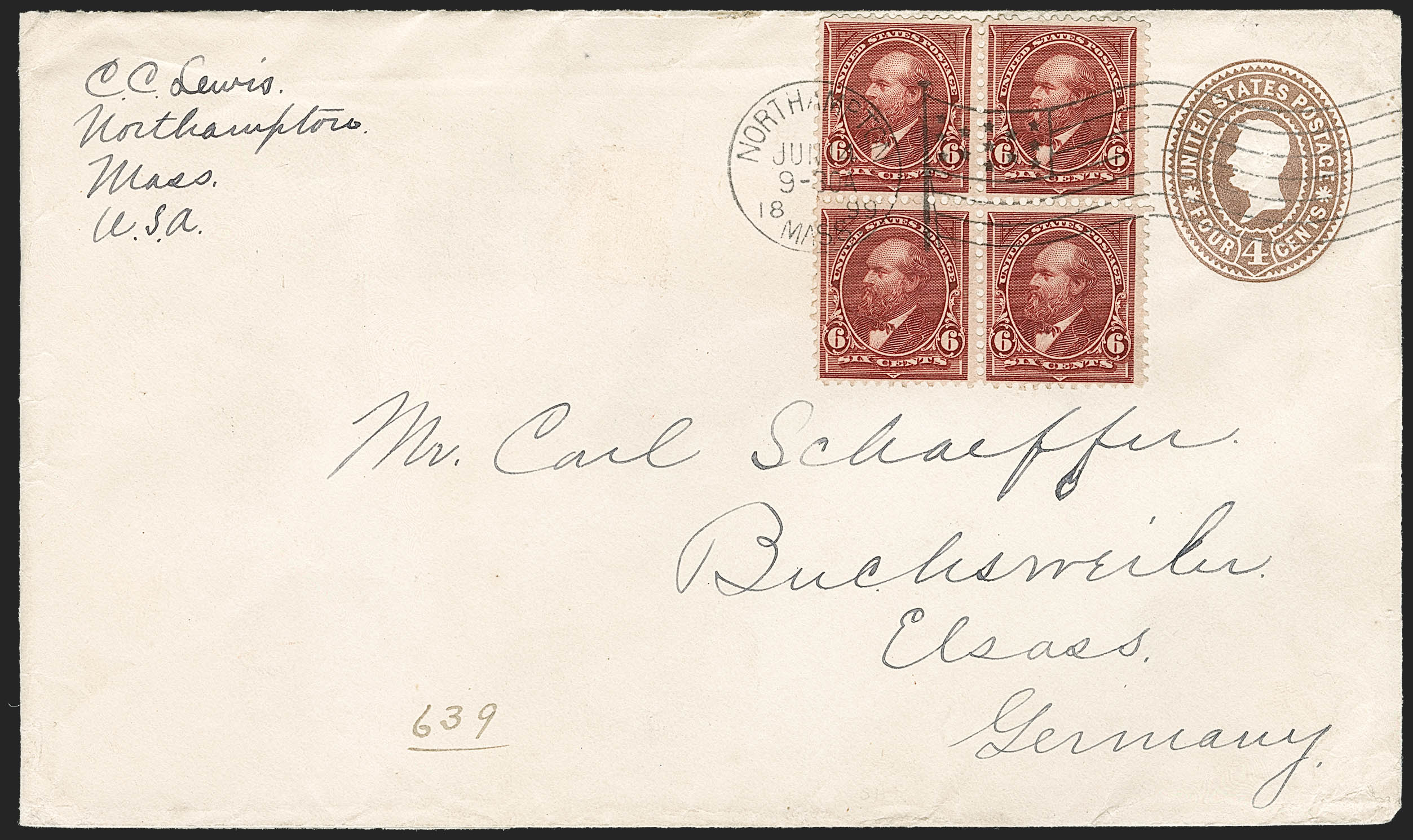Sale no. 1223 — Lot no. 8304 — Siegel Auction Galleries