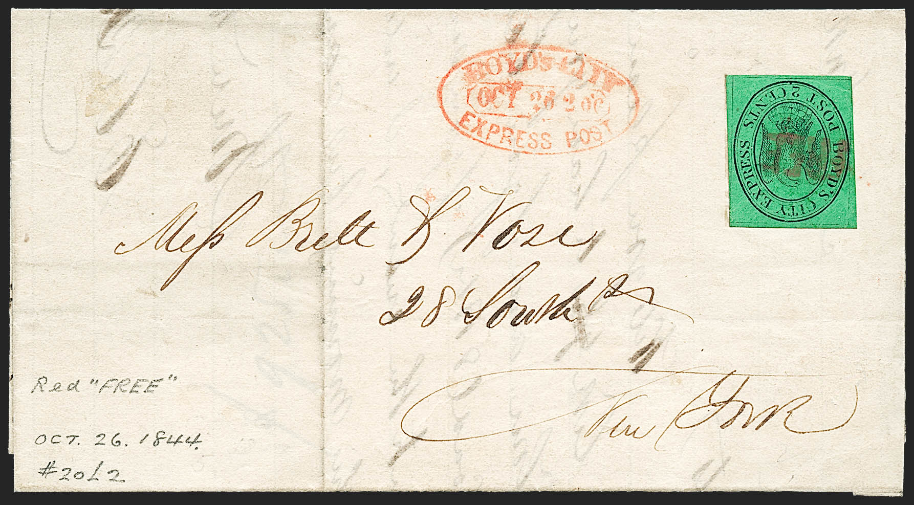Sale no. 1223 — Lot no. 8373 — Siegel Auction Galleries