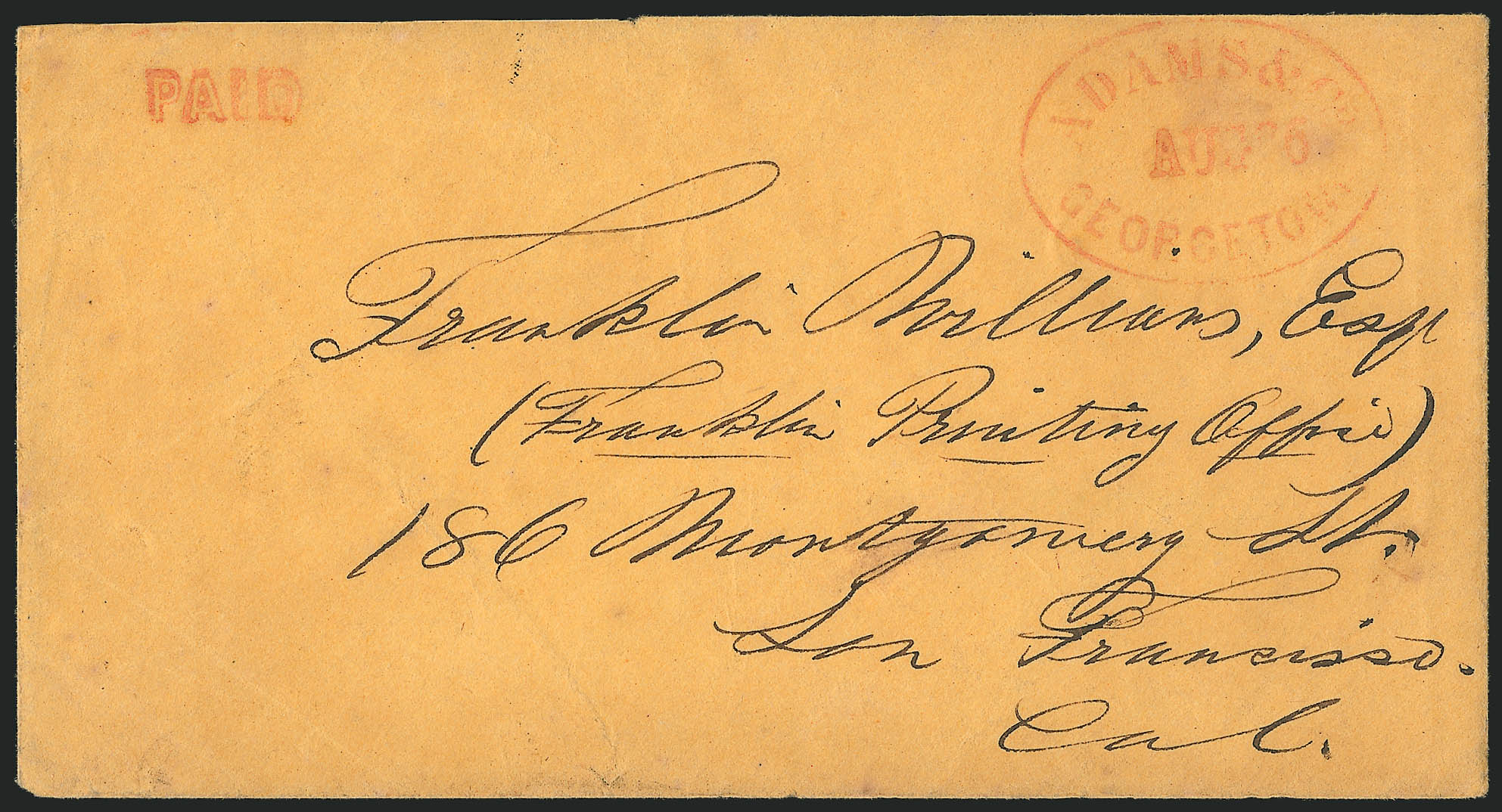 Sale no. 1223 — Lot no. 8421 — Siegel Auction Galleries