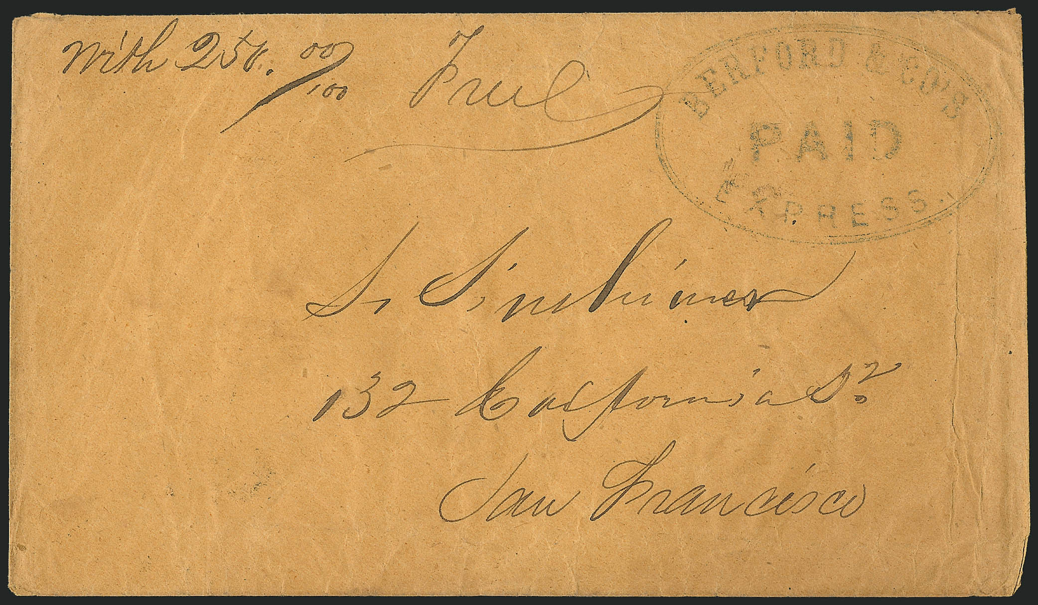 Sale no. 1223 — Lot no. 8426 — Siegel Auction Galleries