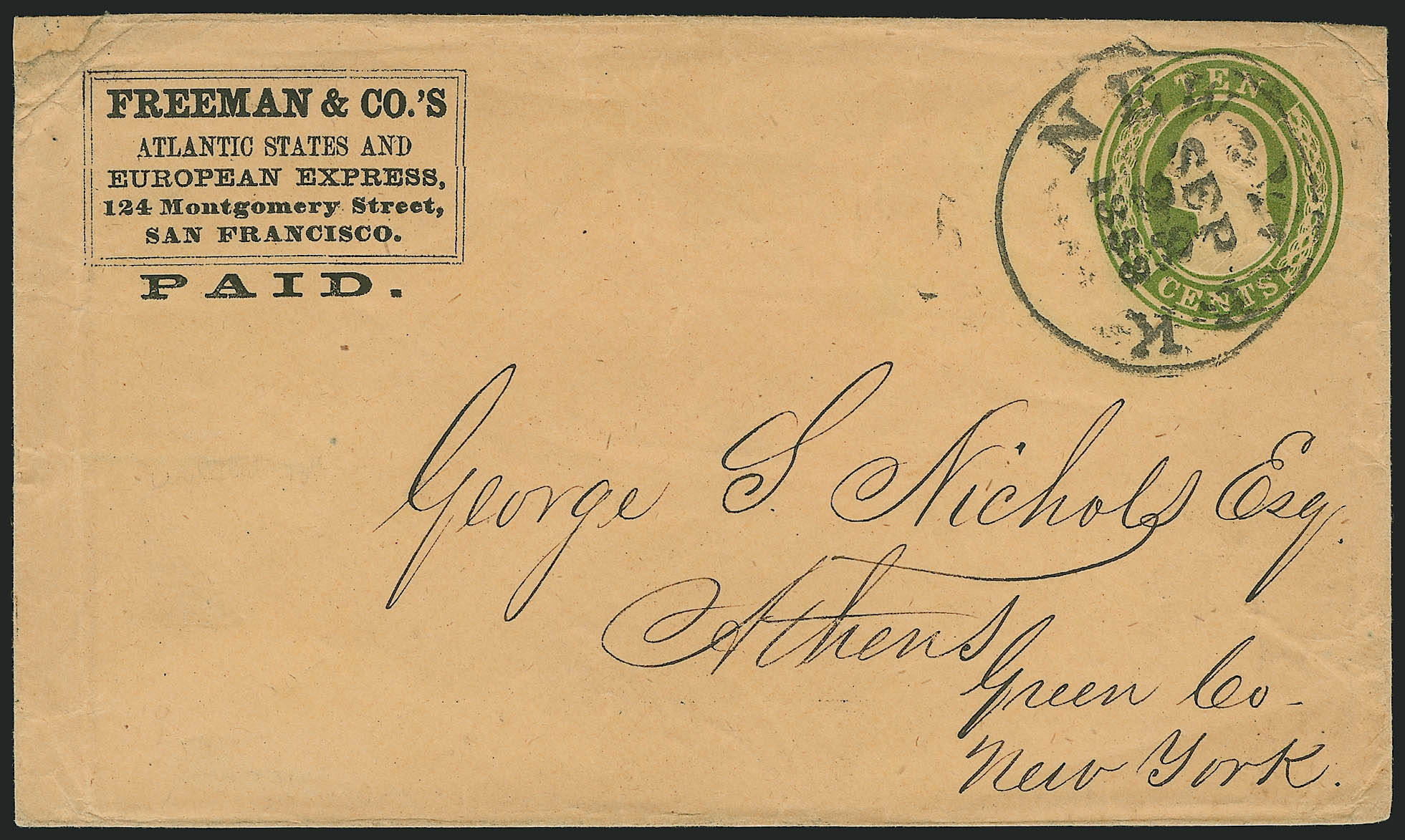 Sale no. 1223 — Lot no. 8430 — Siegel Auction Galleries