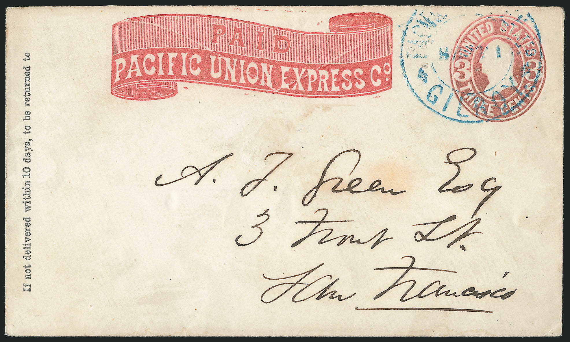 Sale no. 1223 — Lot no. 8447 — Siegel Auction Galleries