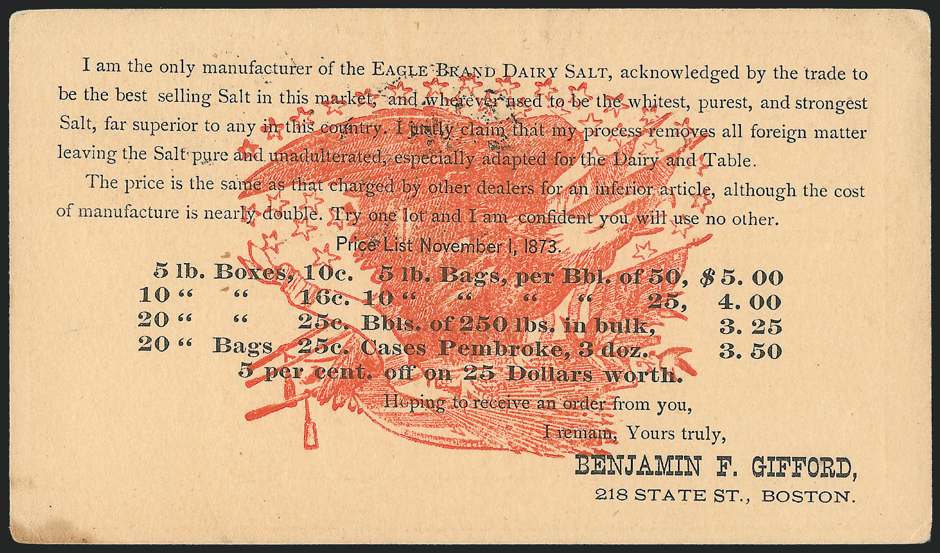 Sale no. 1223 — Lot no. 8517 — Siegel Auction Galleries