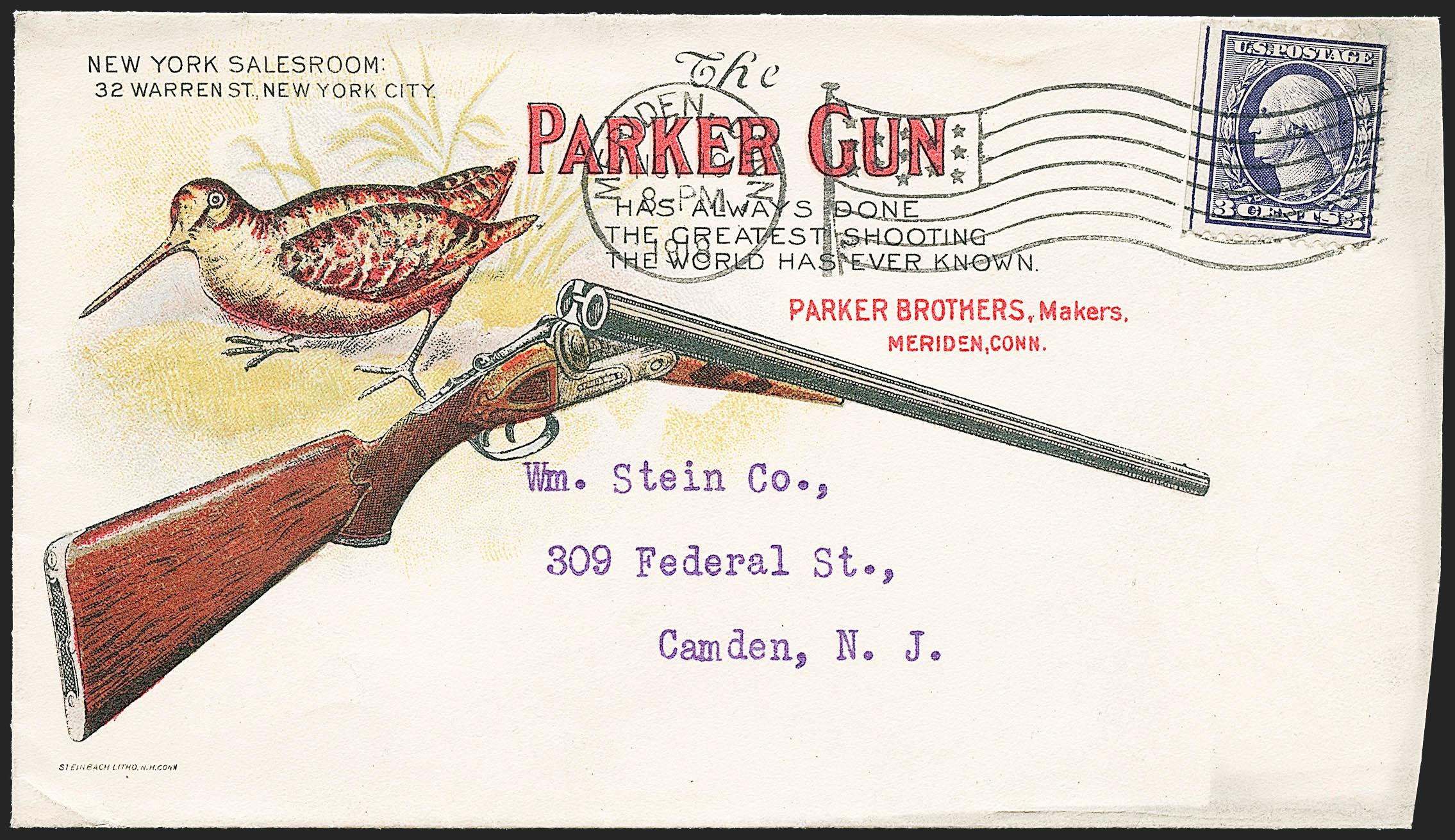 Sale no. 1223 — Lot no. 8540 — Siegel Auction Galleries