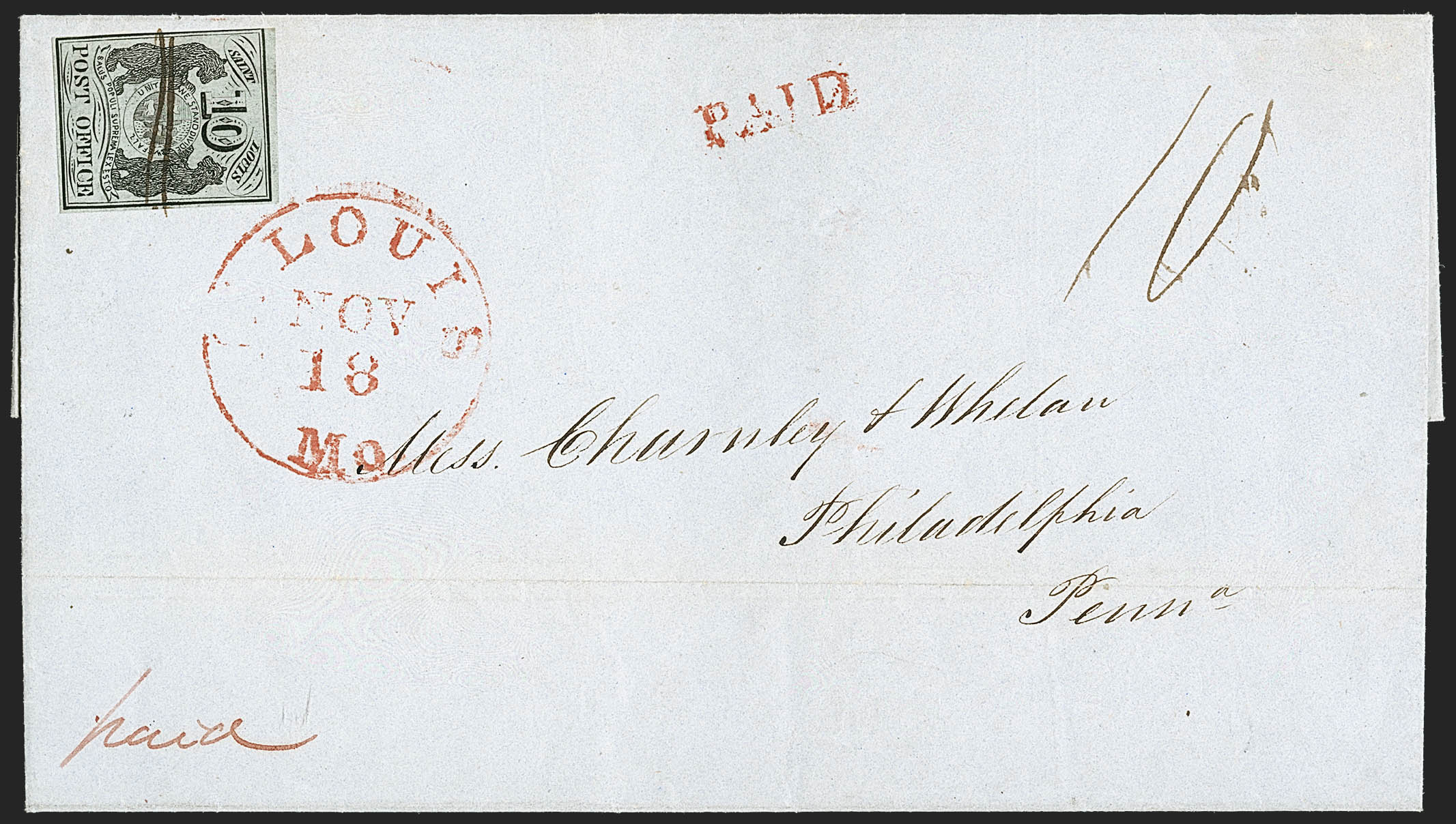 Sale no. 1224 — Lot no. 13 — Siegel Auction Galleries
