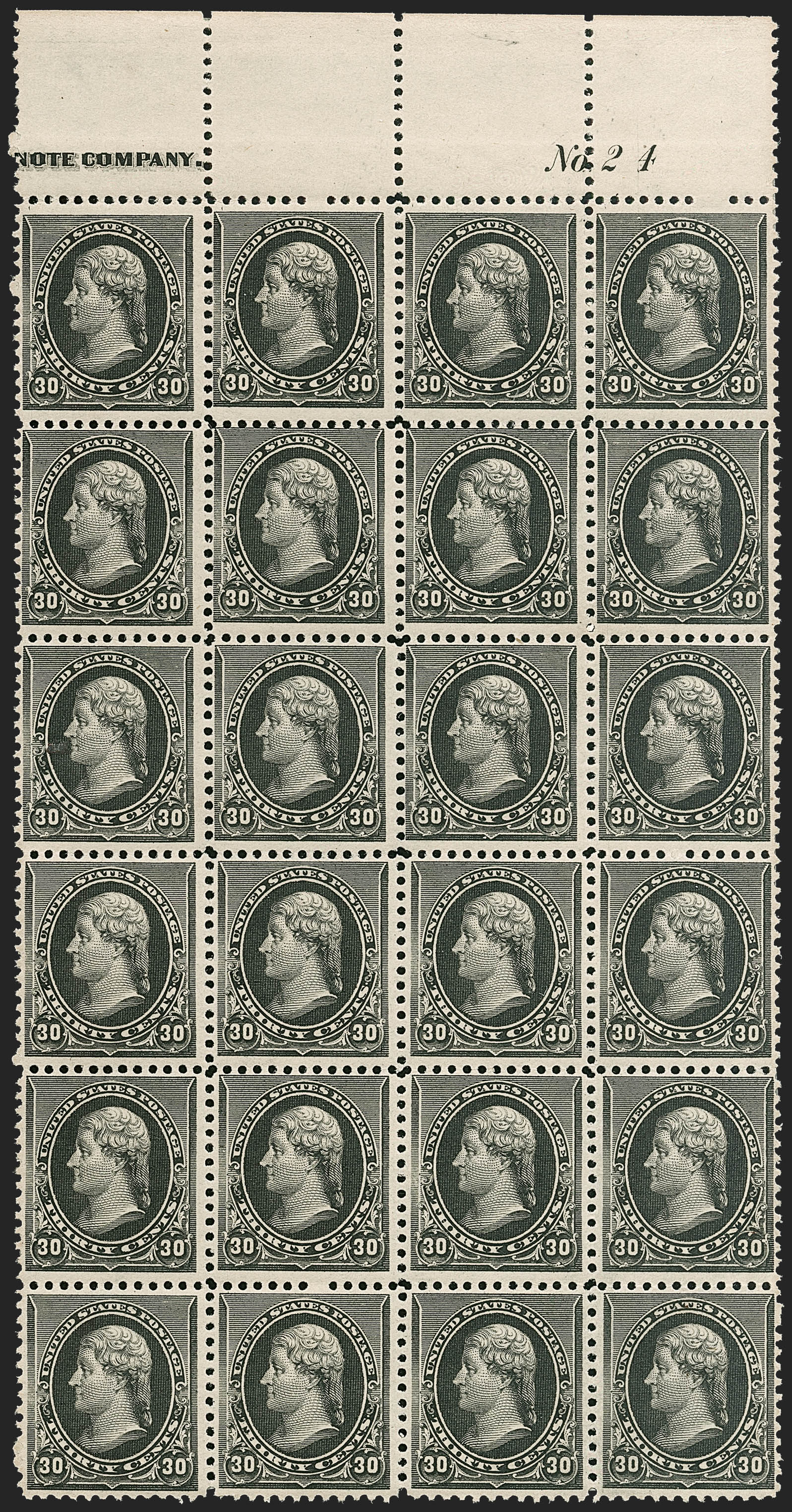 Sale no. 1224 — Lot no. 161 — Siegel Auction Galleries