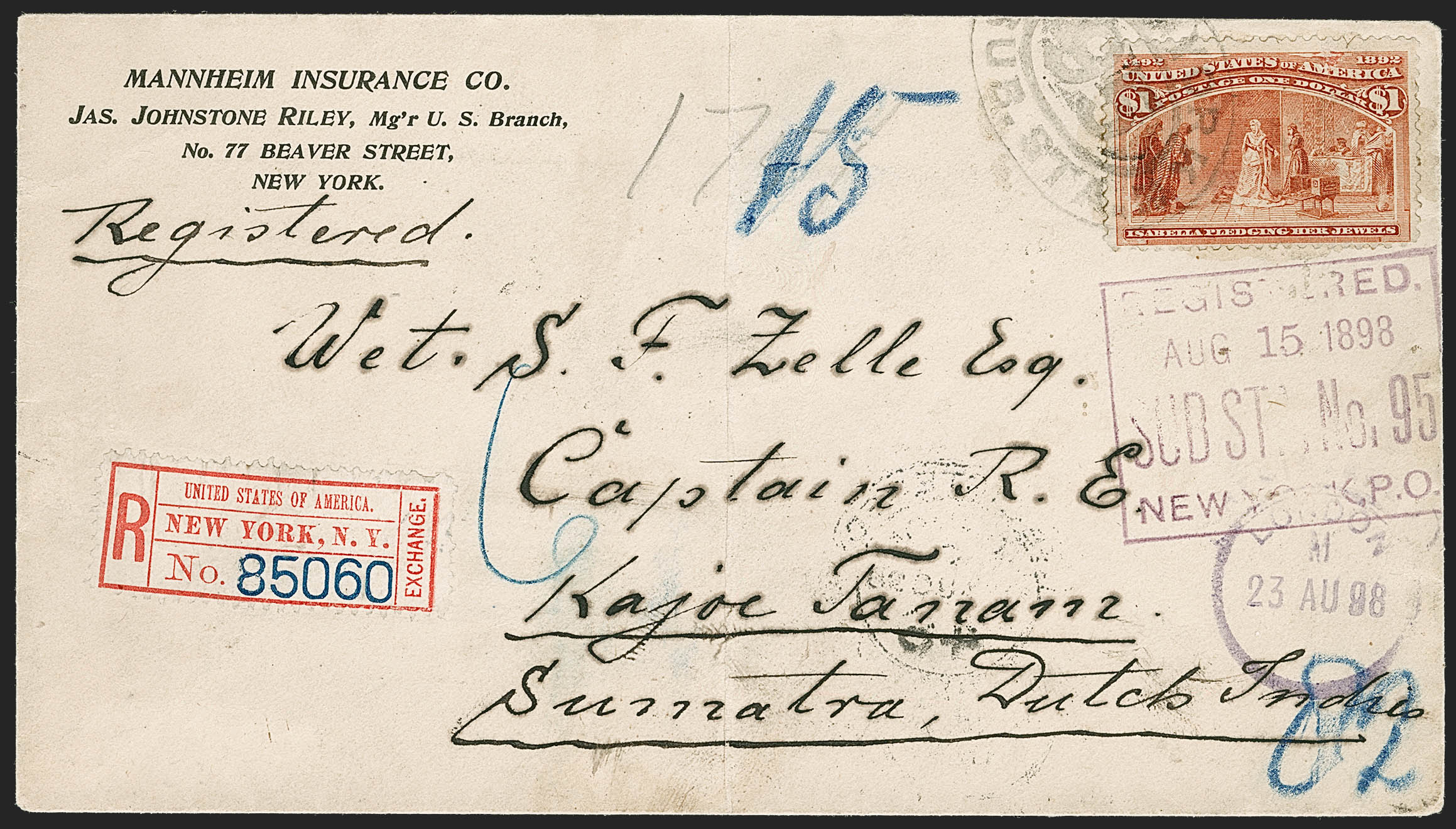 Sale no. 1224 — Lot no. 166 — Siegel Auction Galleries