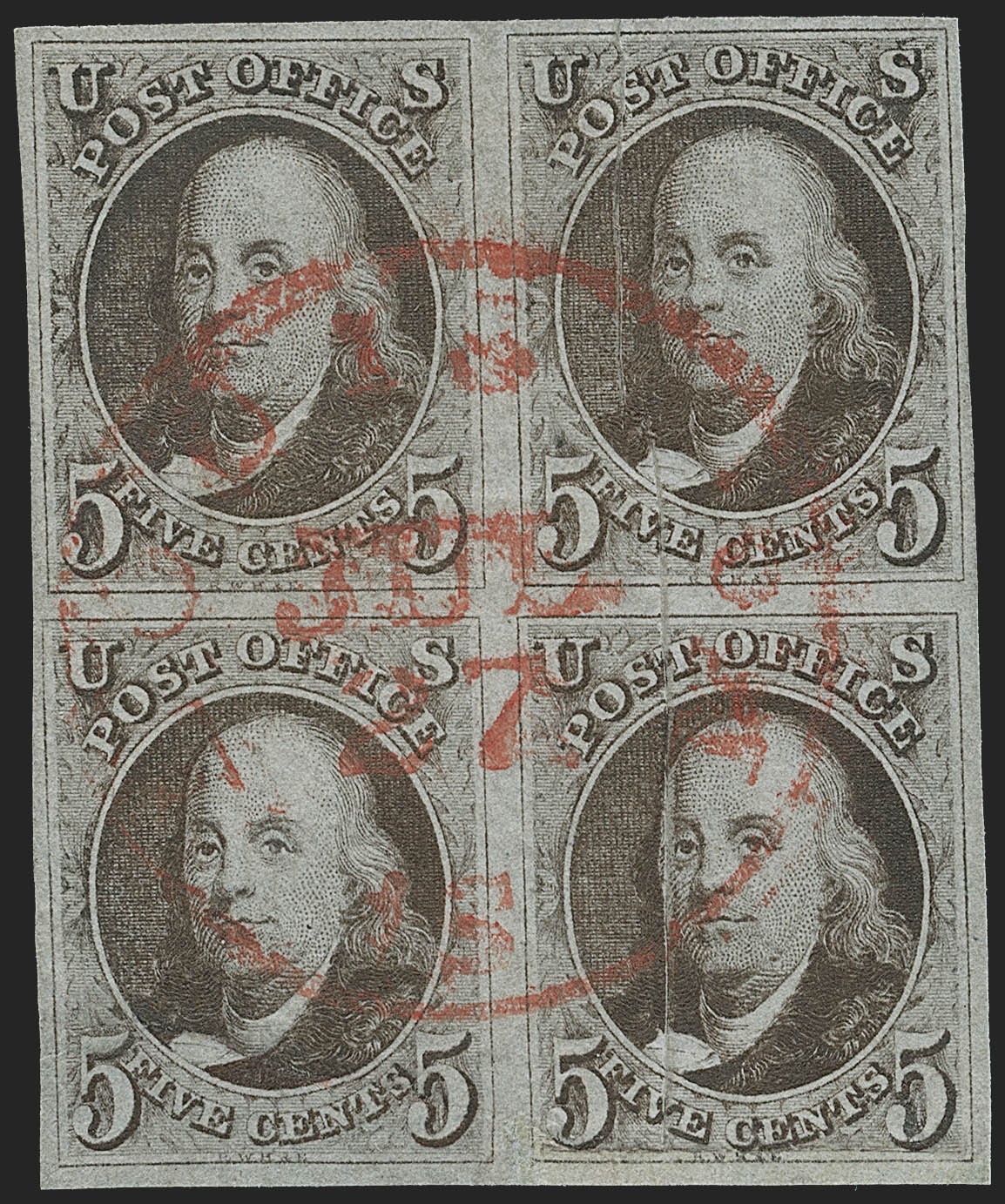 Sale no. 1224 — Lot no. 17 — Siegel Auction Galleries