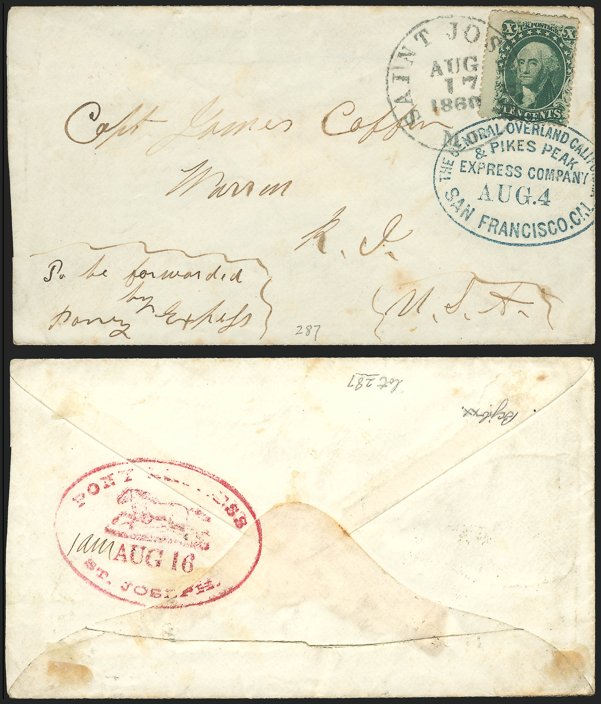 Sale no. 1224 — Lot no. 270 — Siegel Auction Galleries