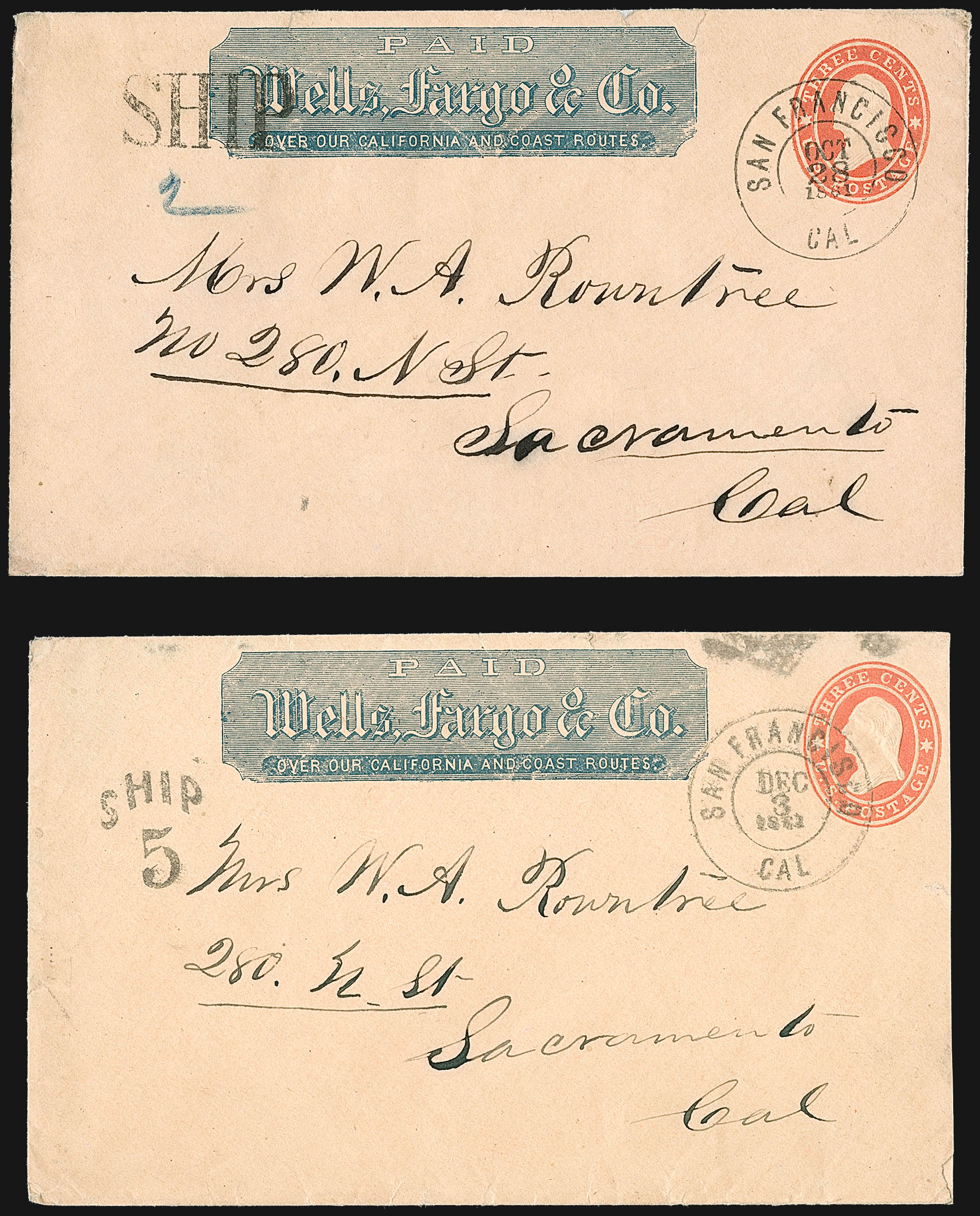 Sale no. 1224 — Lot no. 279 — Siegel Auction Galleries