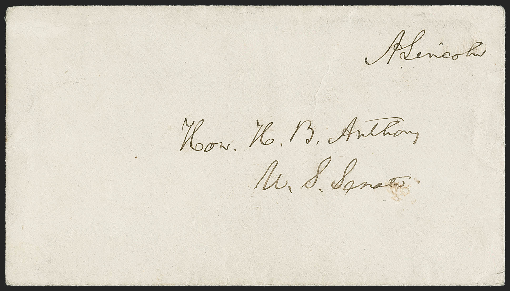 Sale no. 1224 — Lot no. 3 — Siegel Auction Galleries