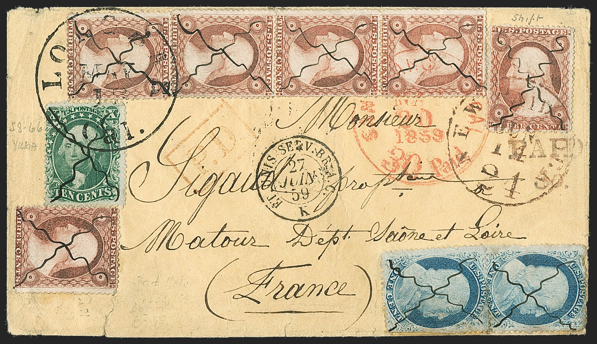 Sale no. 1224 — Lot no. 63 — Siegel Auction Galleries