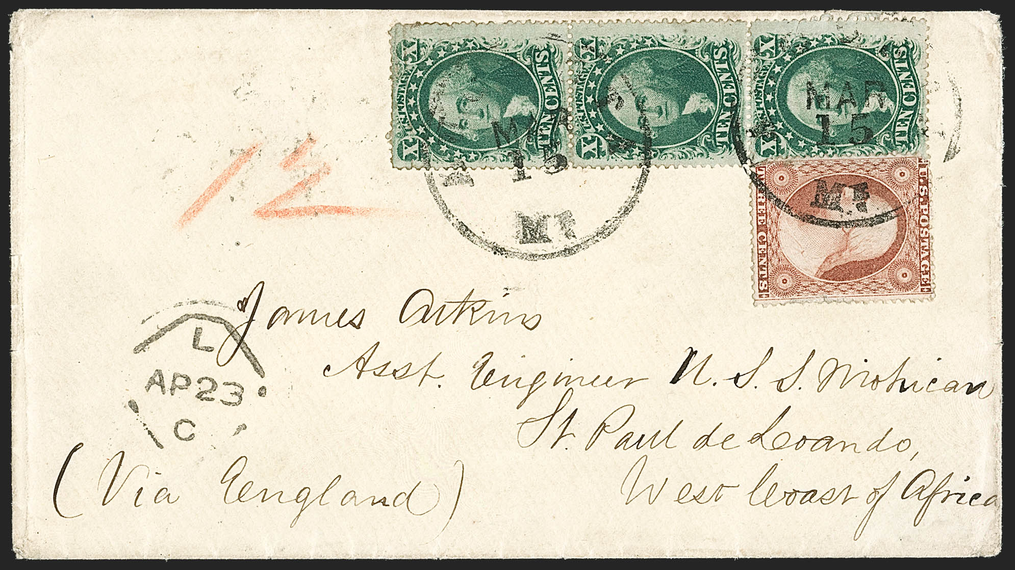 Sale no. 1224 — Lot no. 64 — Siegel Auction Galleries