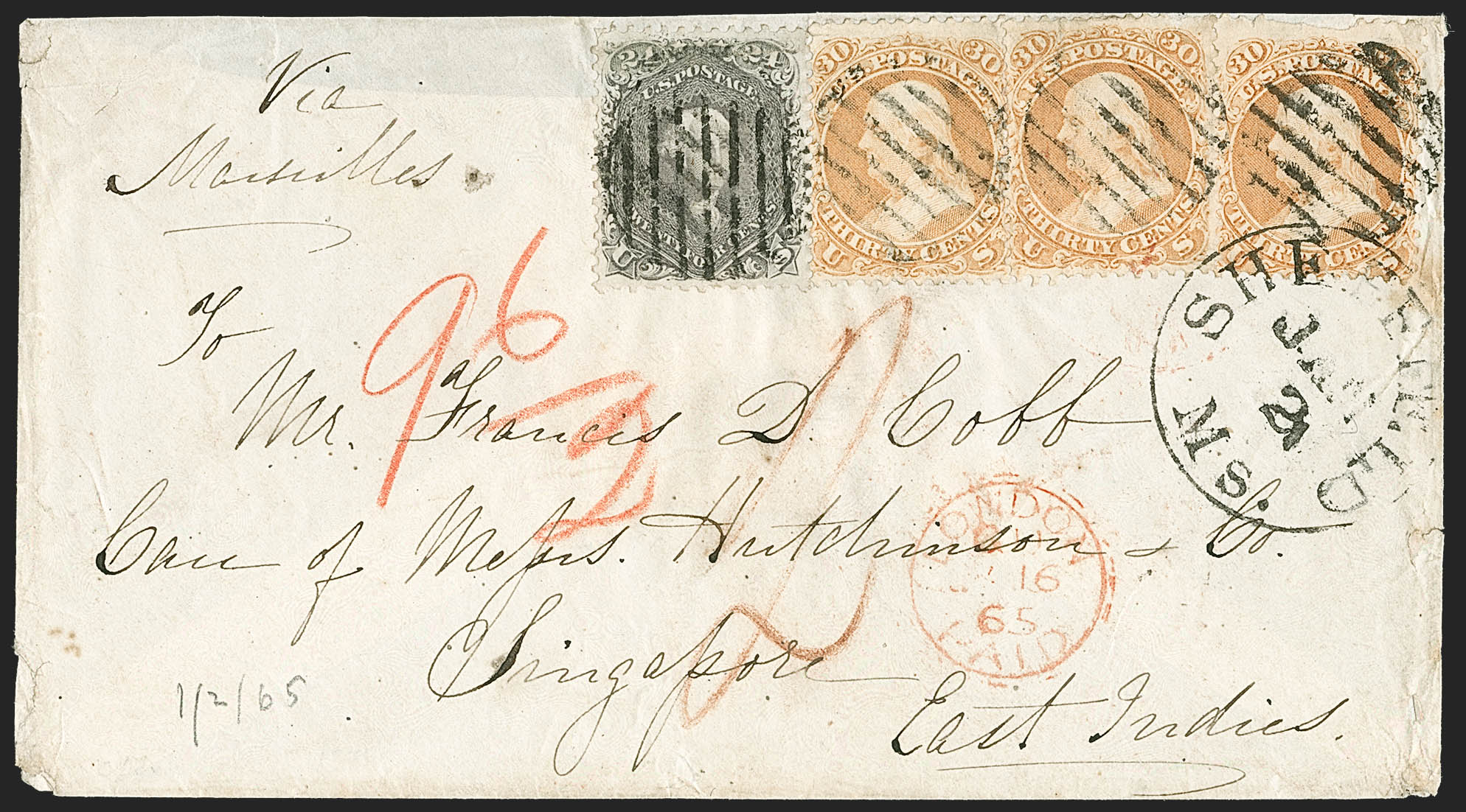 Sale no. 1224 — Lot no. 85 — Siegel Auction Galleries