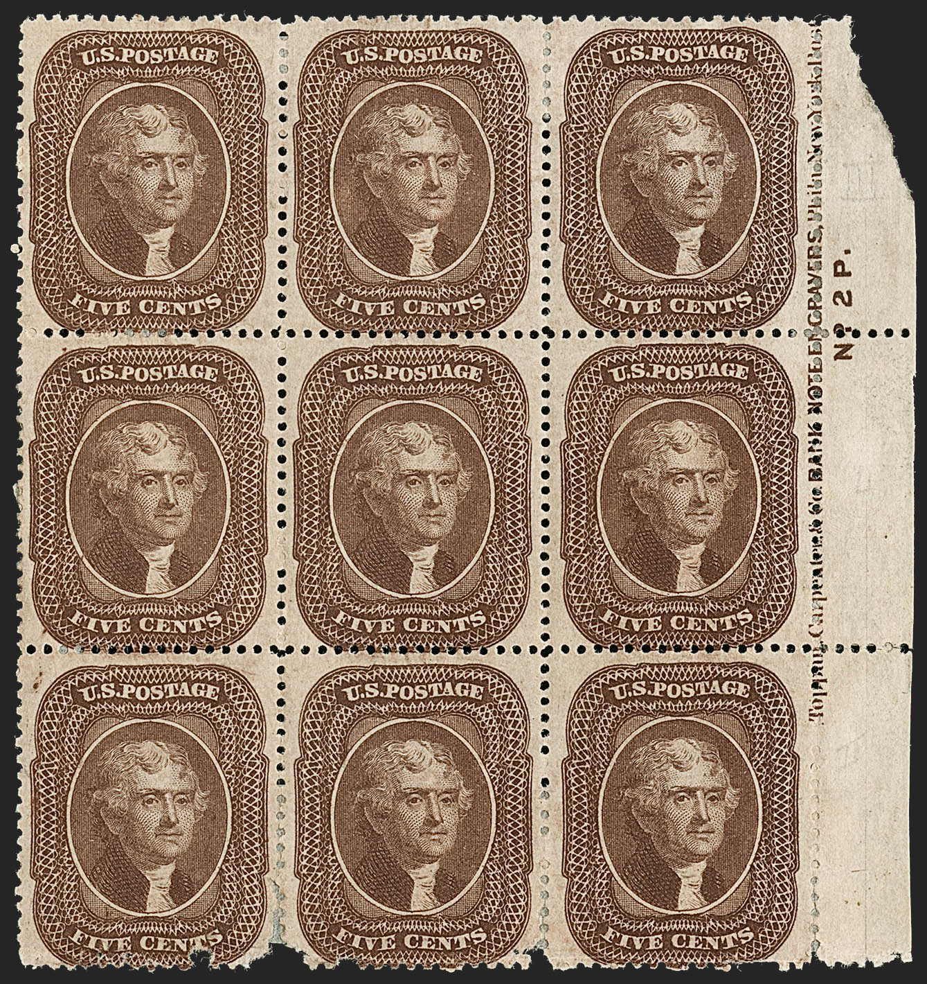 Sale no. 1227 — Lot no. 3007 — Siegel Auction Galleries
