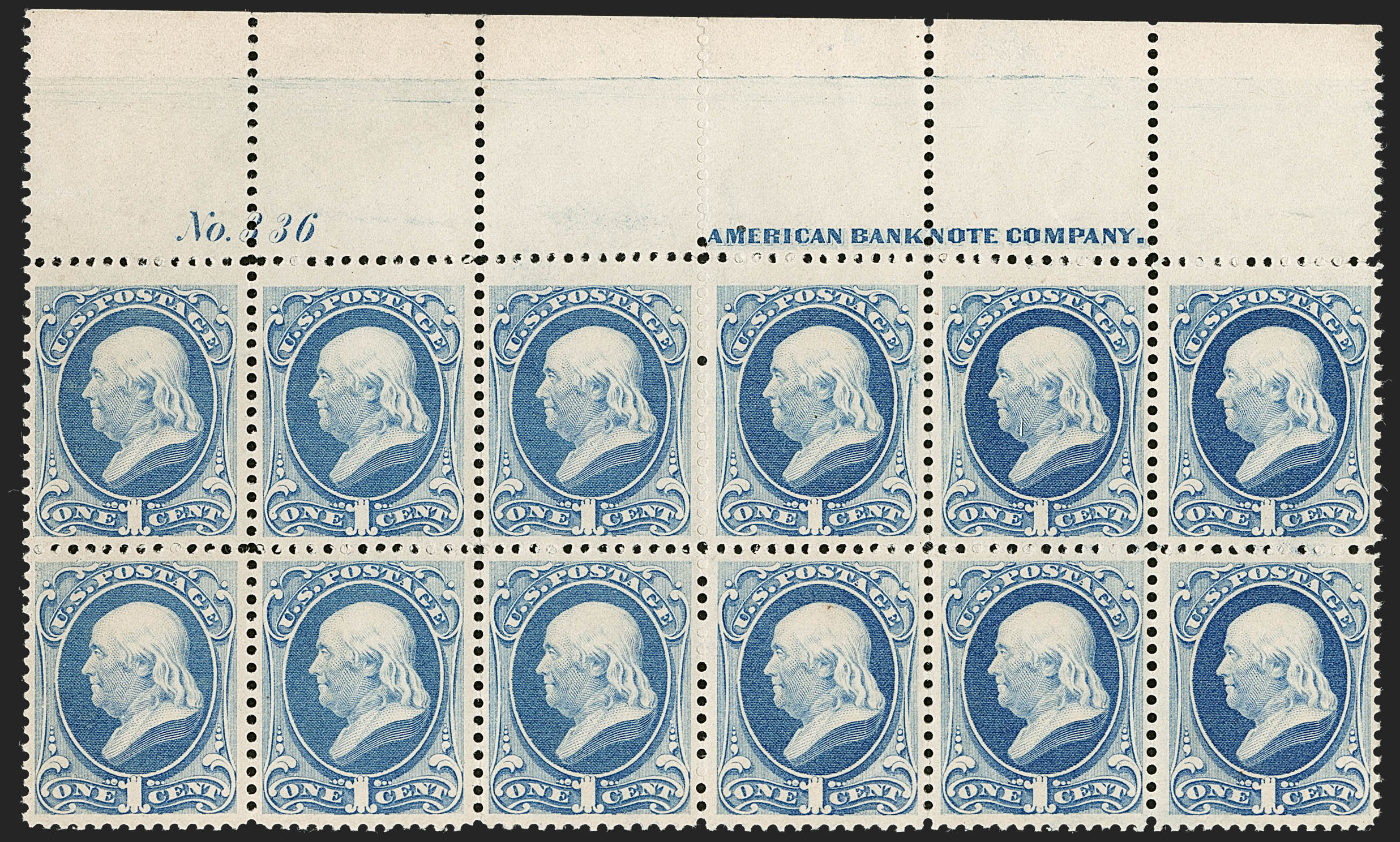 Sale no. 1227 — Lot no. 3017 — Siegel Auction Galleries