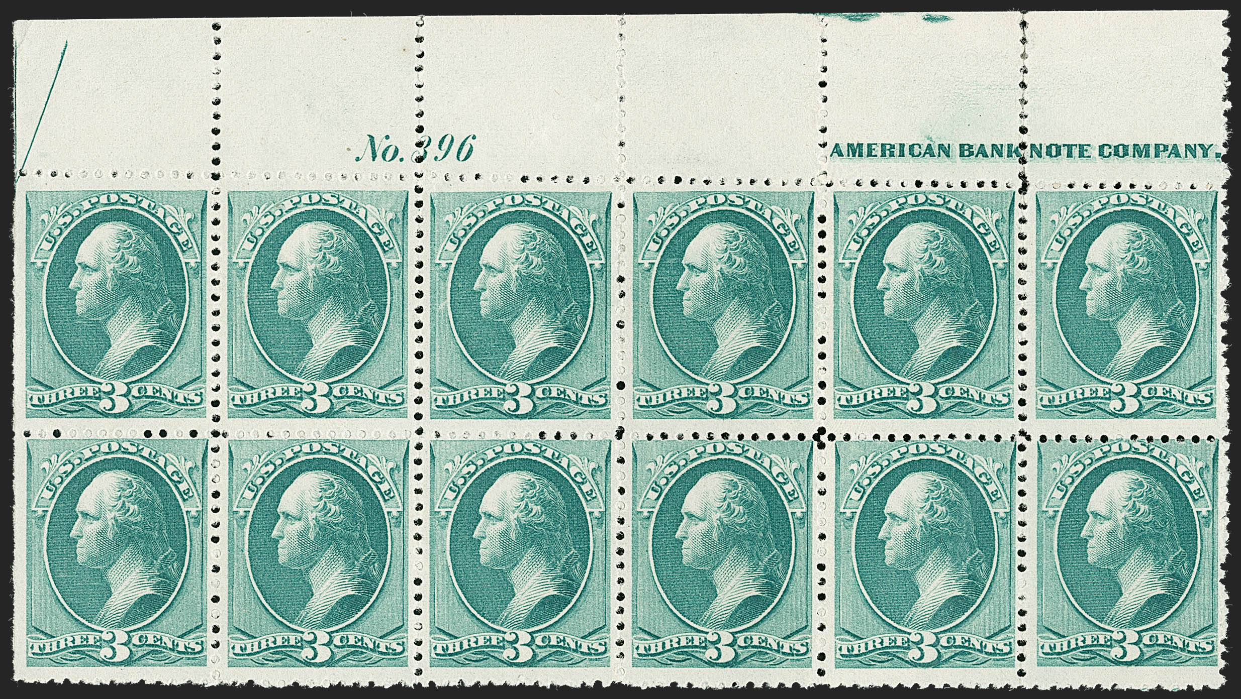 Sale no. 1227 — Lot no. 3021 — Siegel Auction Galleries
