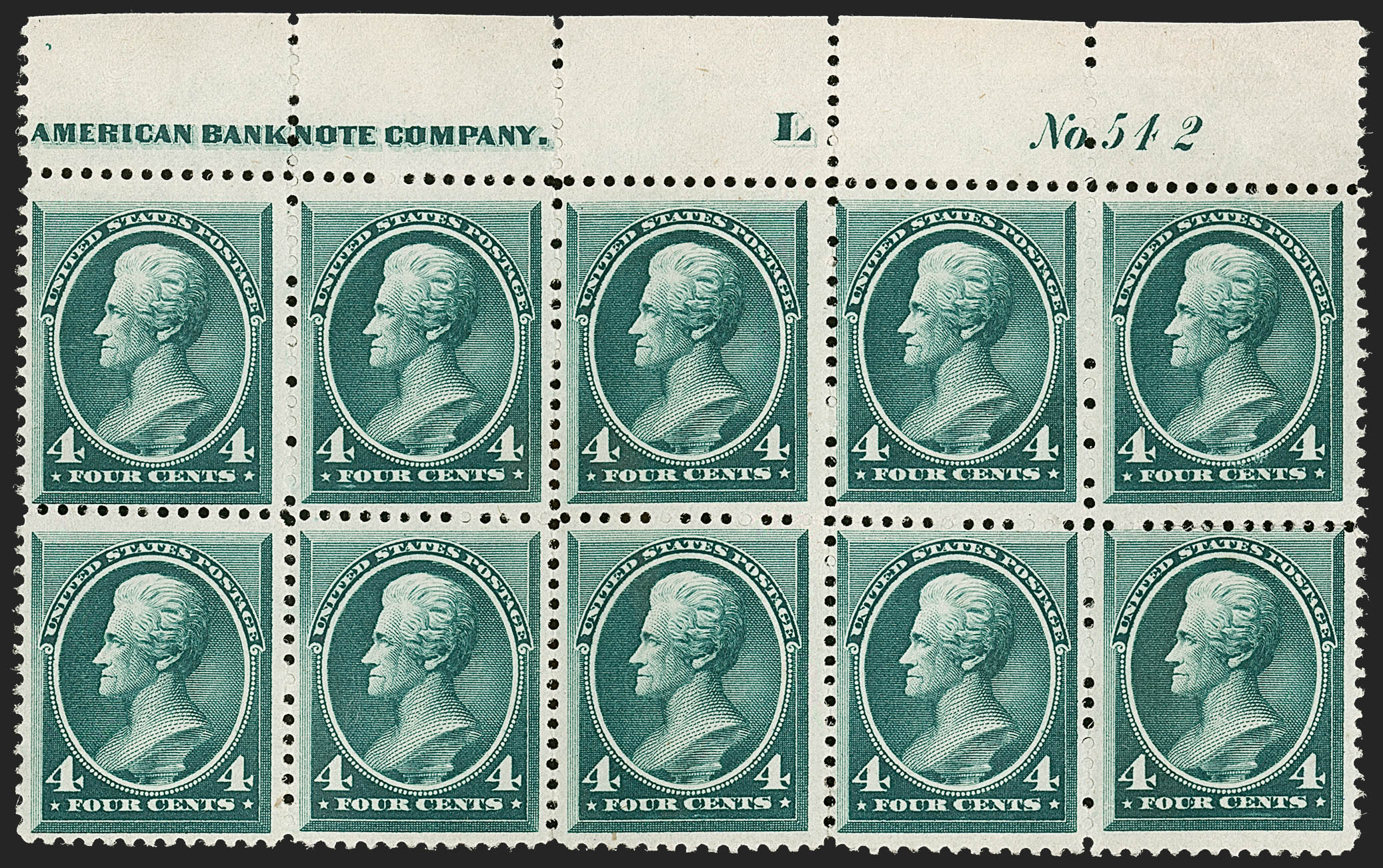 Sale no. 1227 — Lot no. 3024 — Siegel Auction Galleries