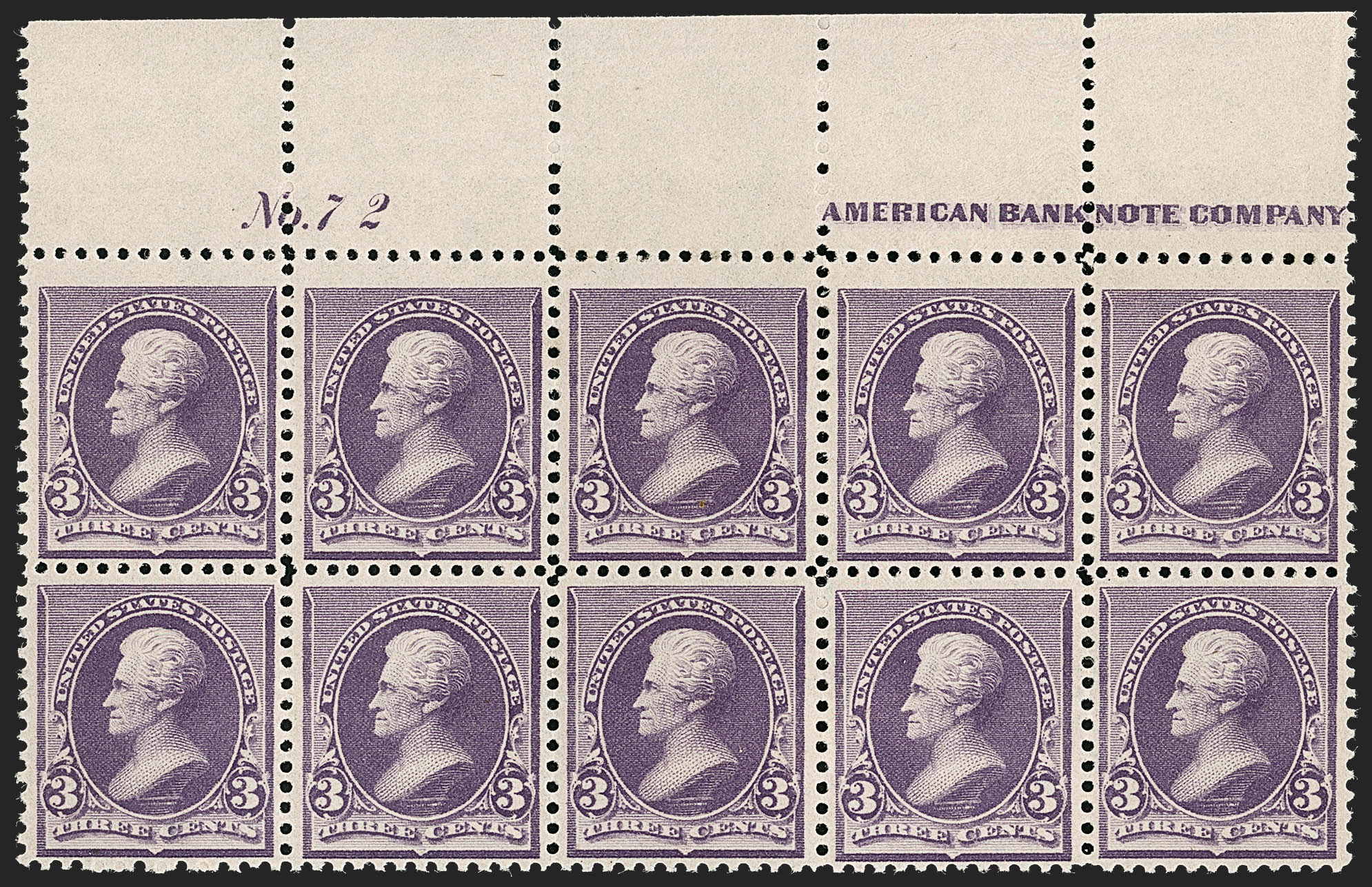Sale no. 1227 — Lot no. 3036 — Siegel Auction Galleries