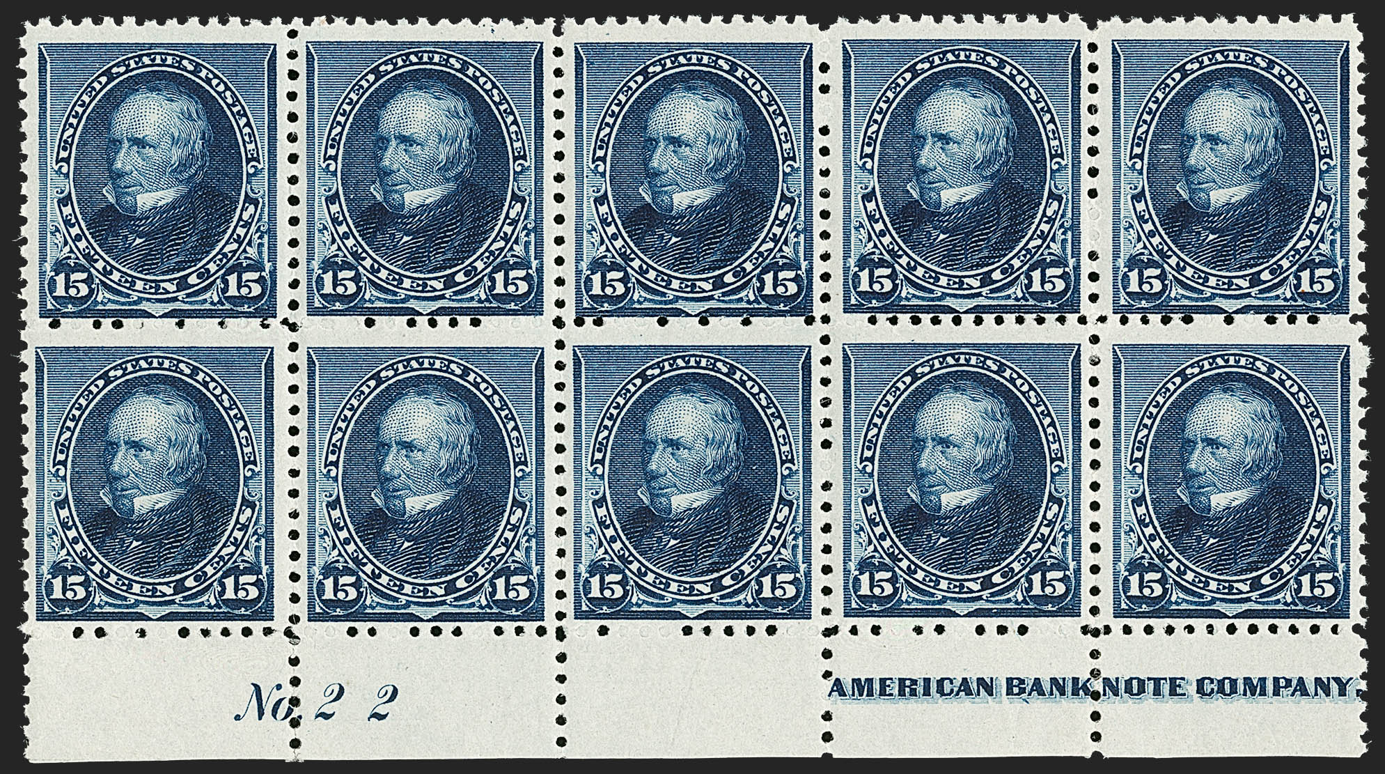 Sale no. 1227 — Lot no. 3039 — Siegel Auction Galleries