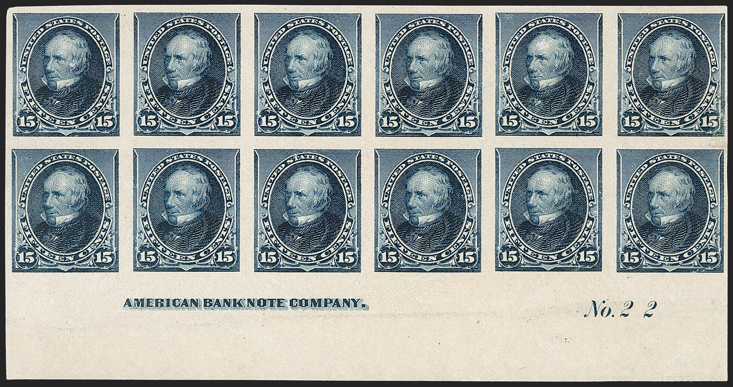 Sale no. 1227 — Lot no. 3040 — Siegel Auction Galleries