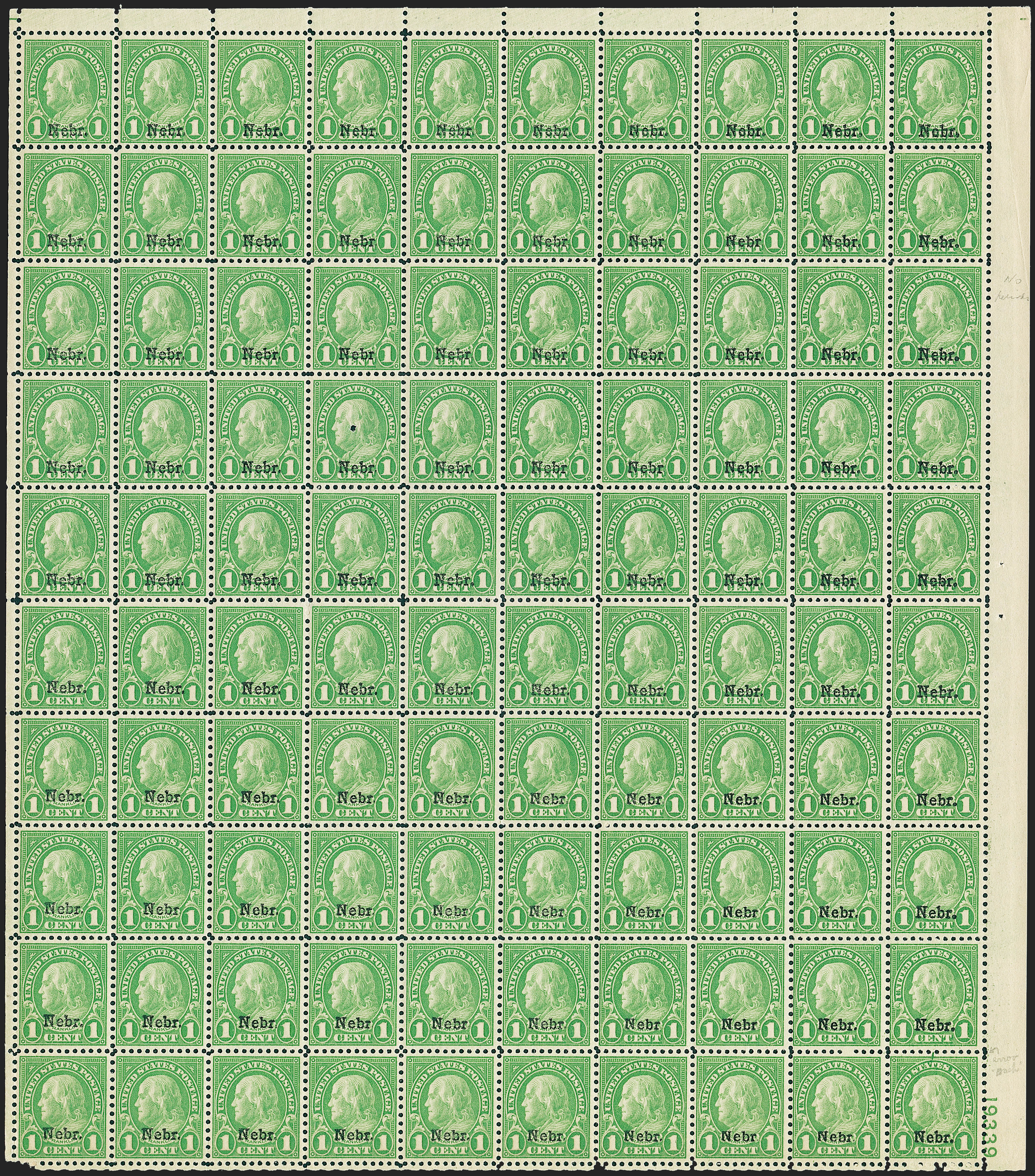 Sale no. 1227 — Lot no. 3563 — Siegel Auction Galleries