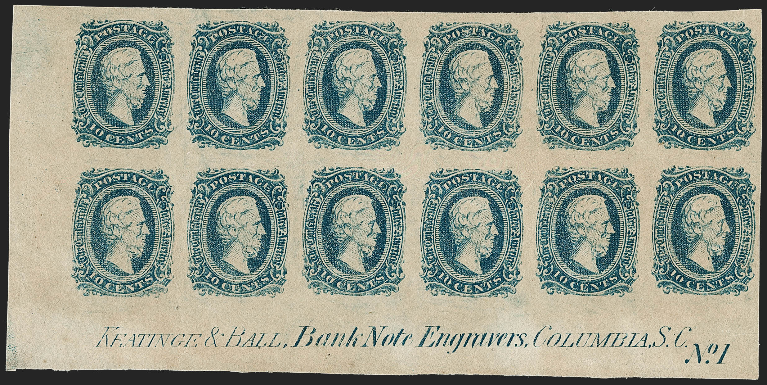 Sale no. 1230 — Lot no. 1519 — Siegel Auction Galleries