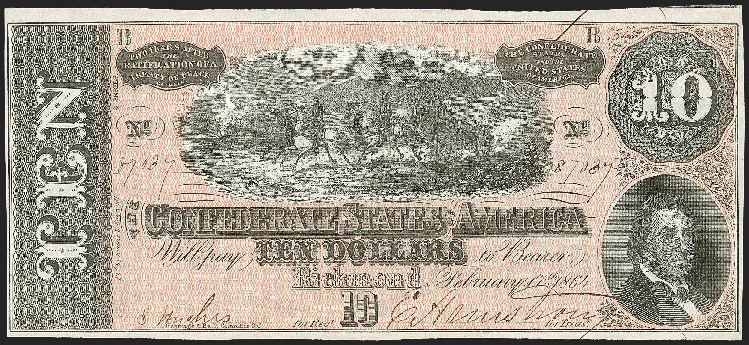 Sale no. 1230 — Lot no. 1630 — Siegel Auction Galleries