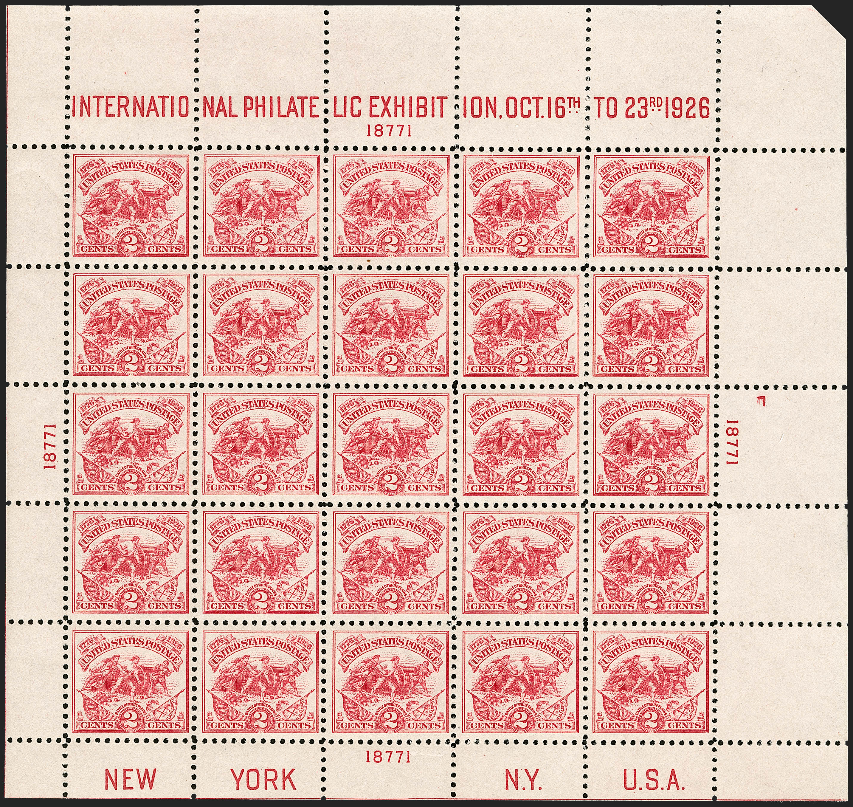Sale no. 1231 — Lot no. 551 — Siegel Auction Galleries