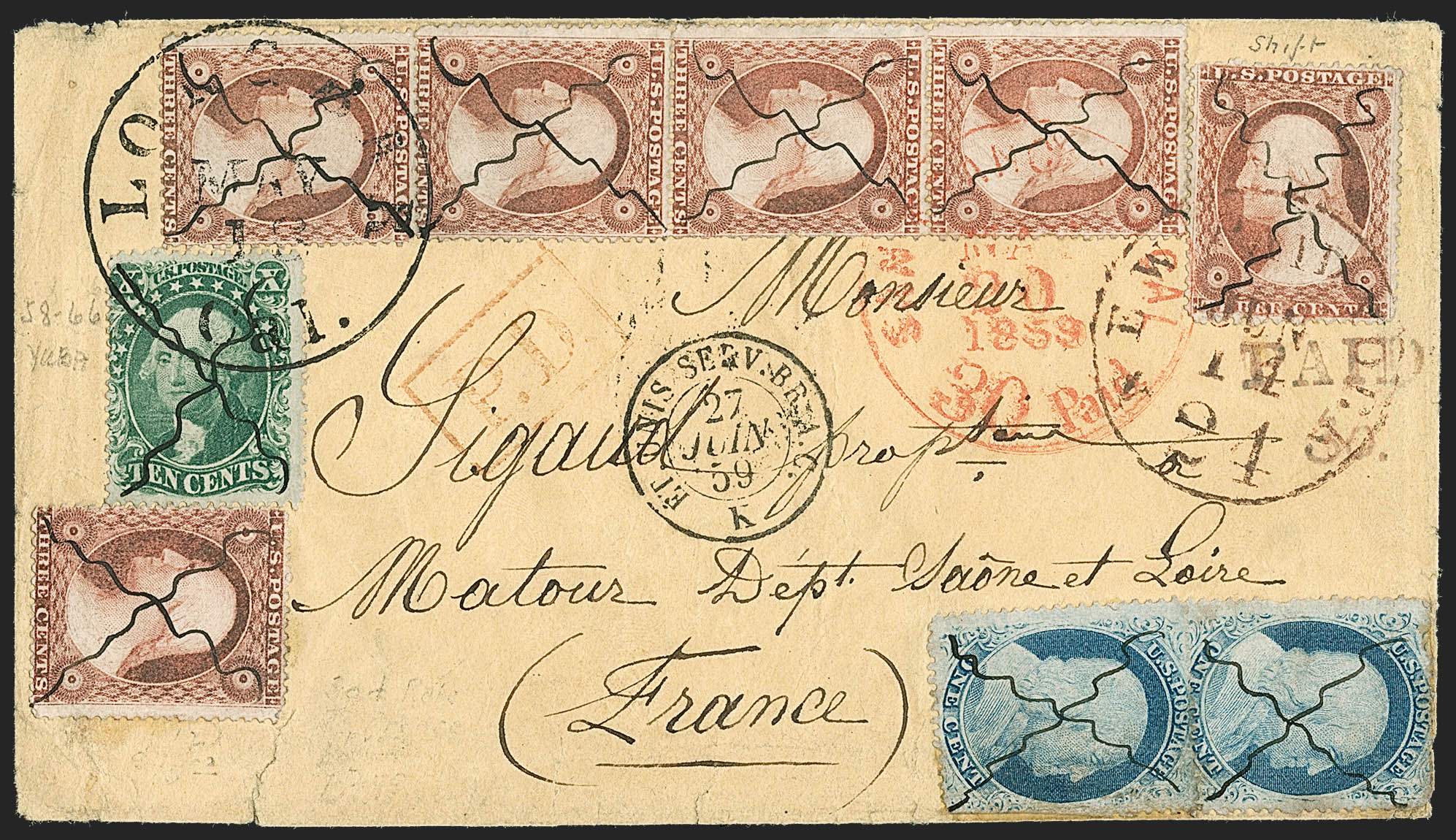 Sale no. 1232 — Lot no. 1558 — Siegel Auction Galleries