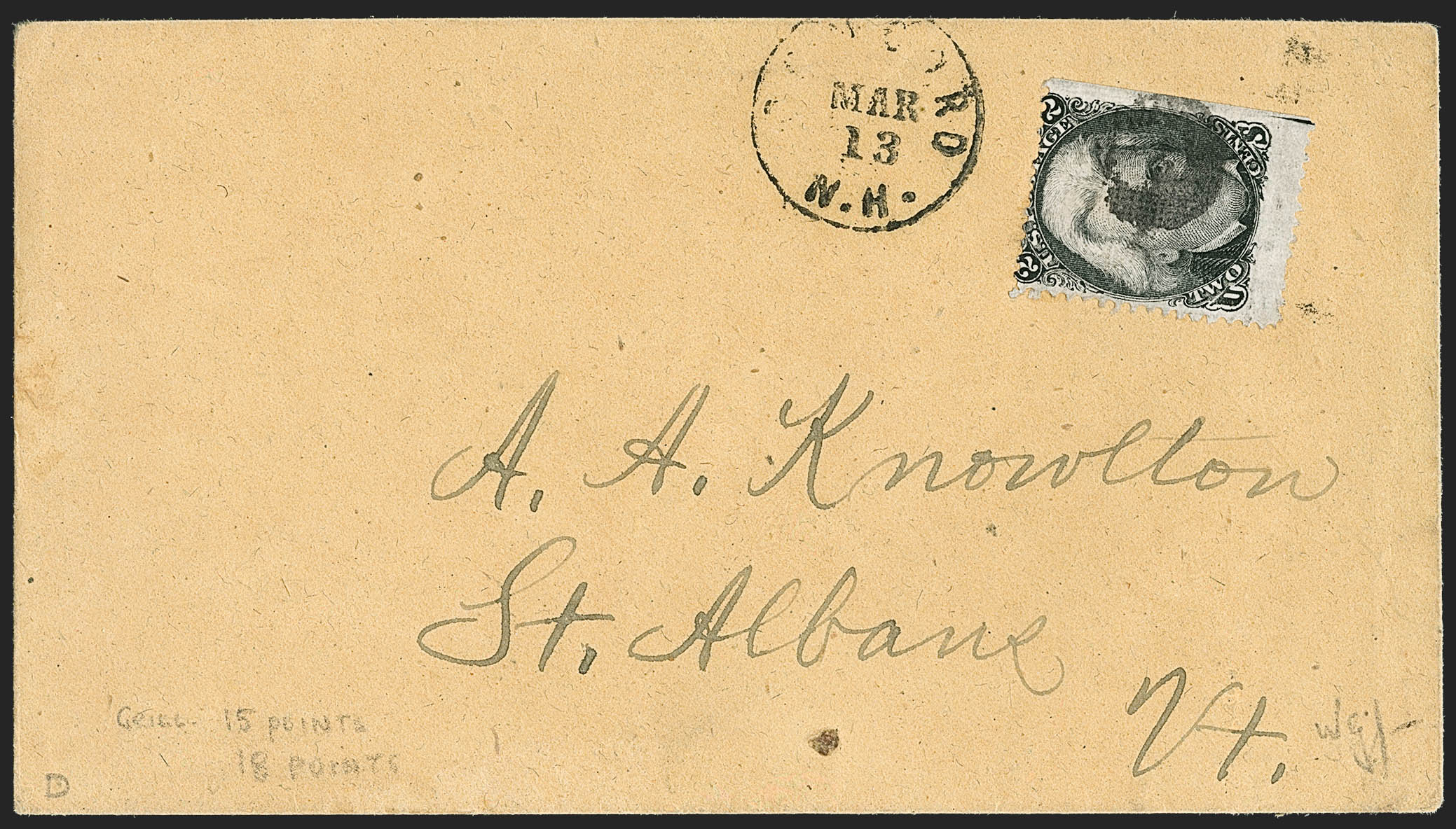 Sale no. 1232 — Lot no. 1609 — Siegel Auction Galleries