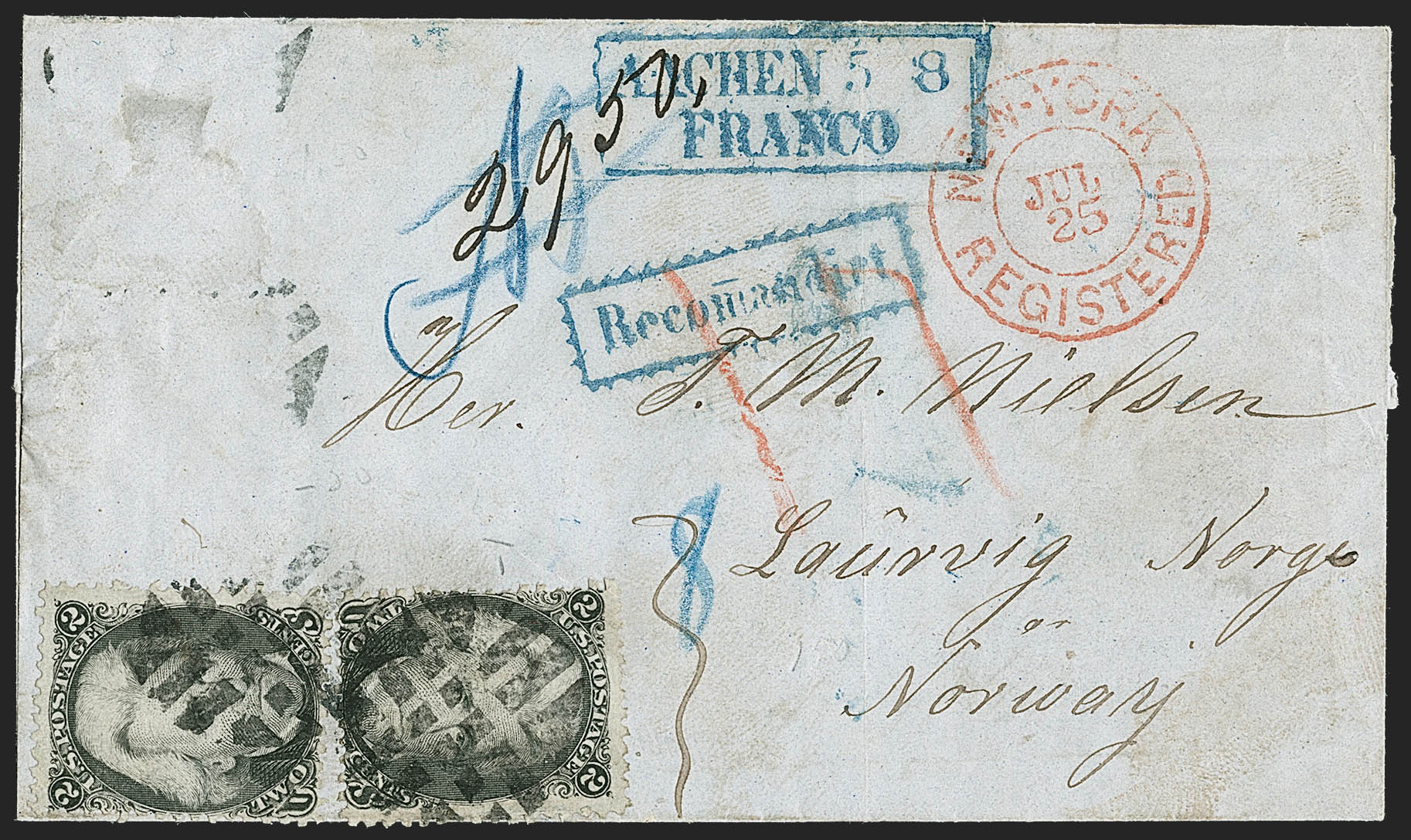 Sale no. 1232 — Lot no. 1626 — Siegel Auction Galleries