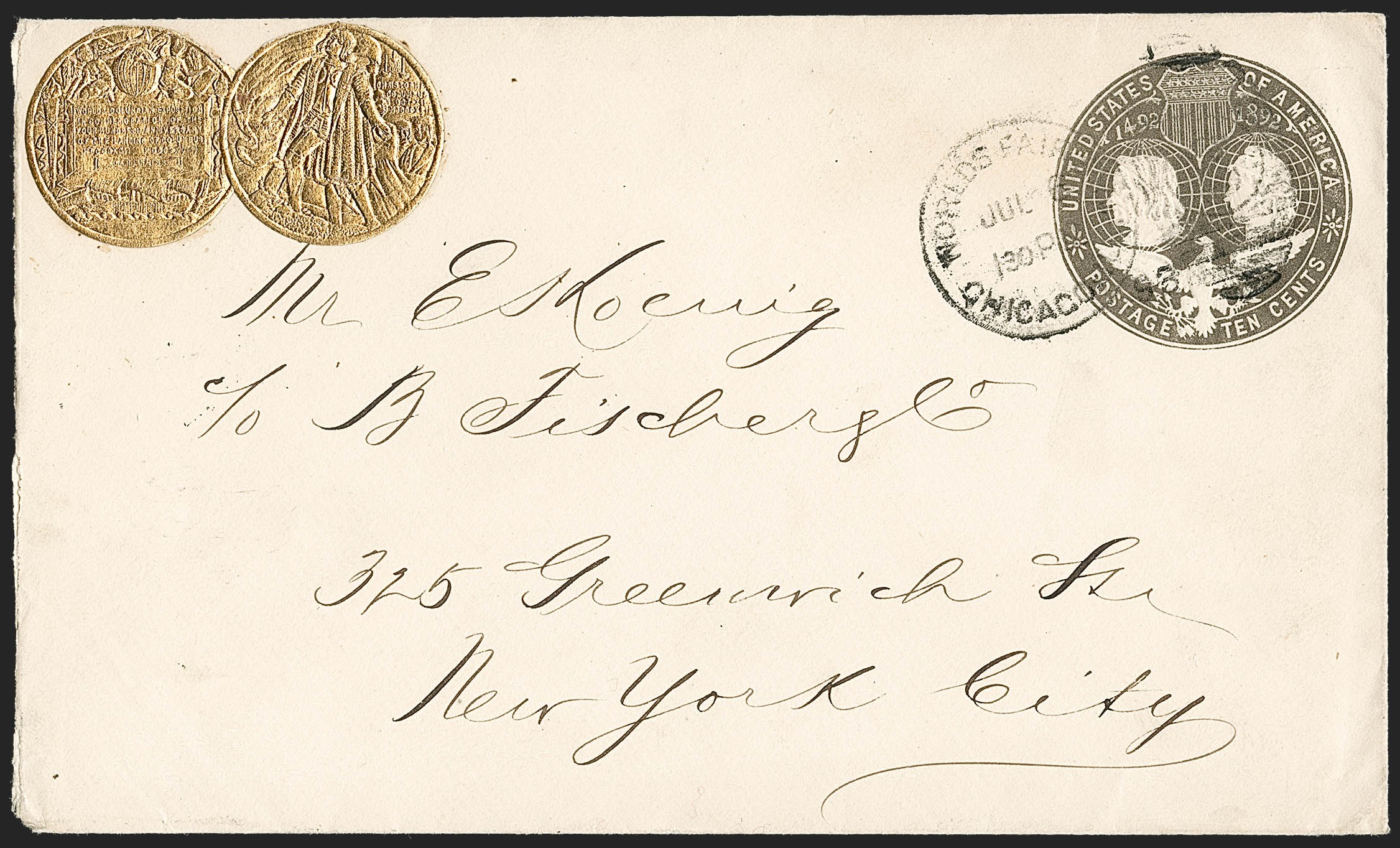 Sale no. 1232 — Lot no. 1644 — Siegel Auction Galleries