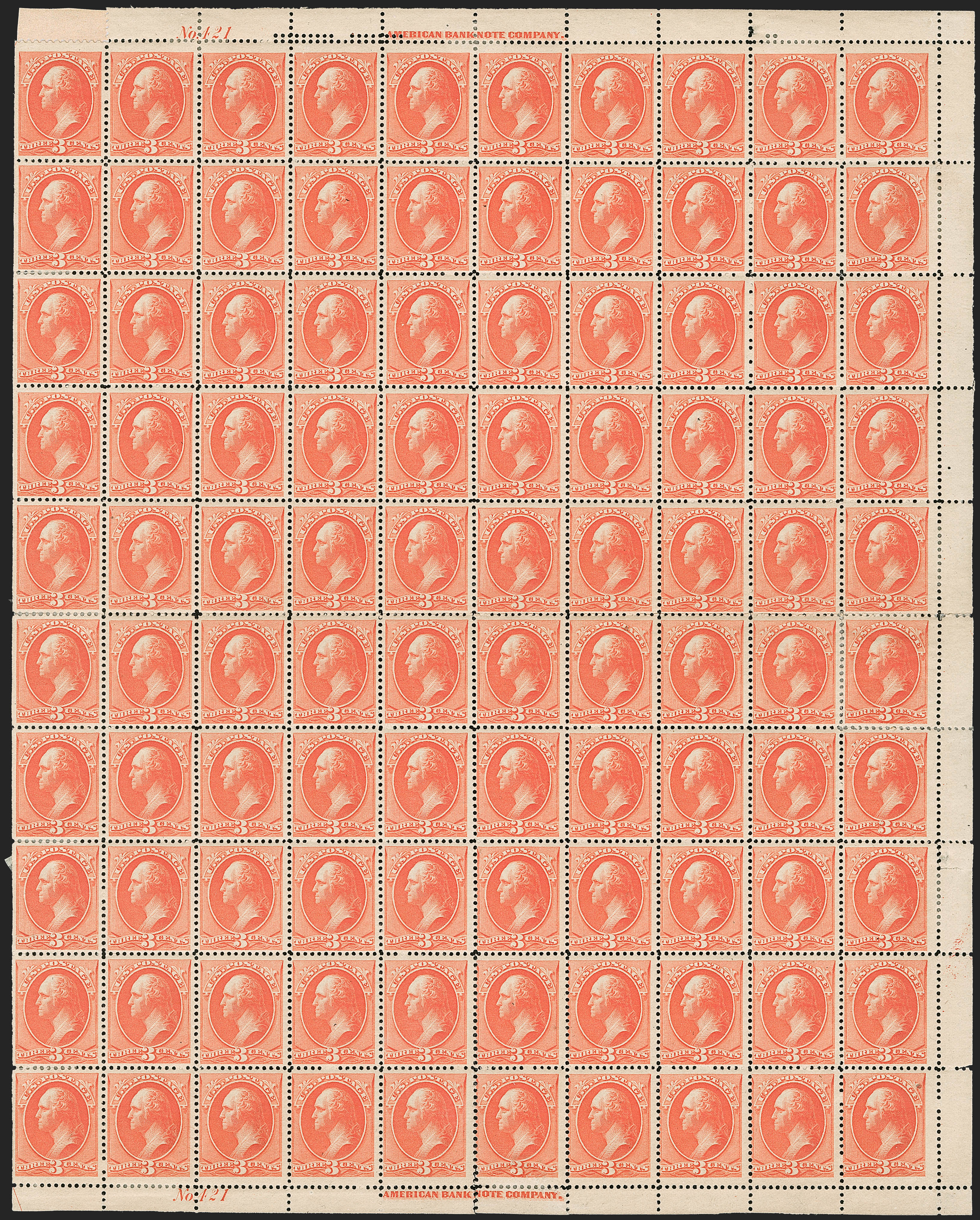 Sale no. 1234 — Lot no. 222 — Siegel Auction Galleries