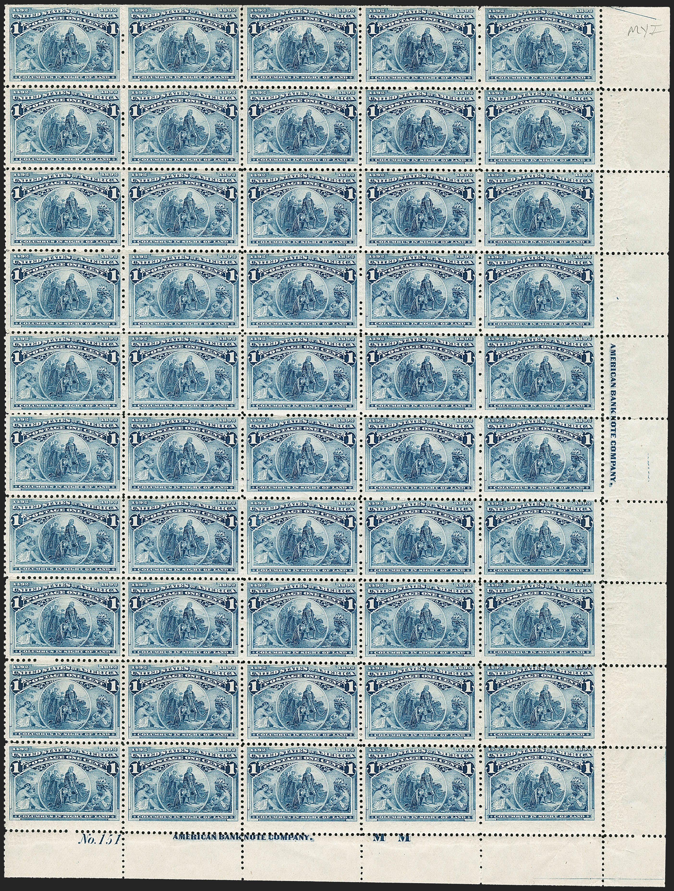 Sale no. 1234 — Lot no. 240 — Siegel Auction Galleries