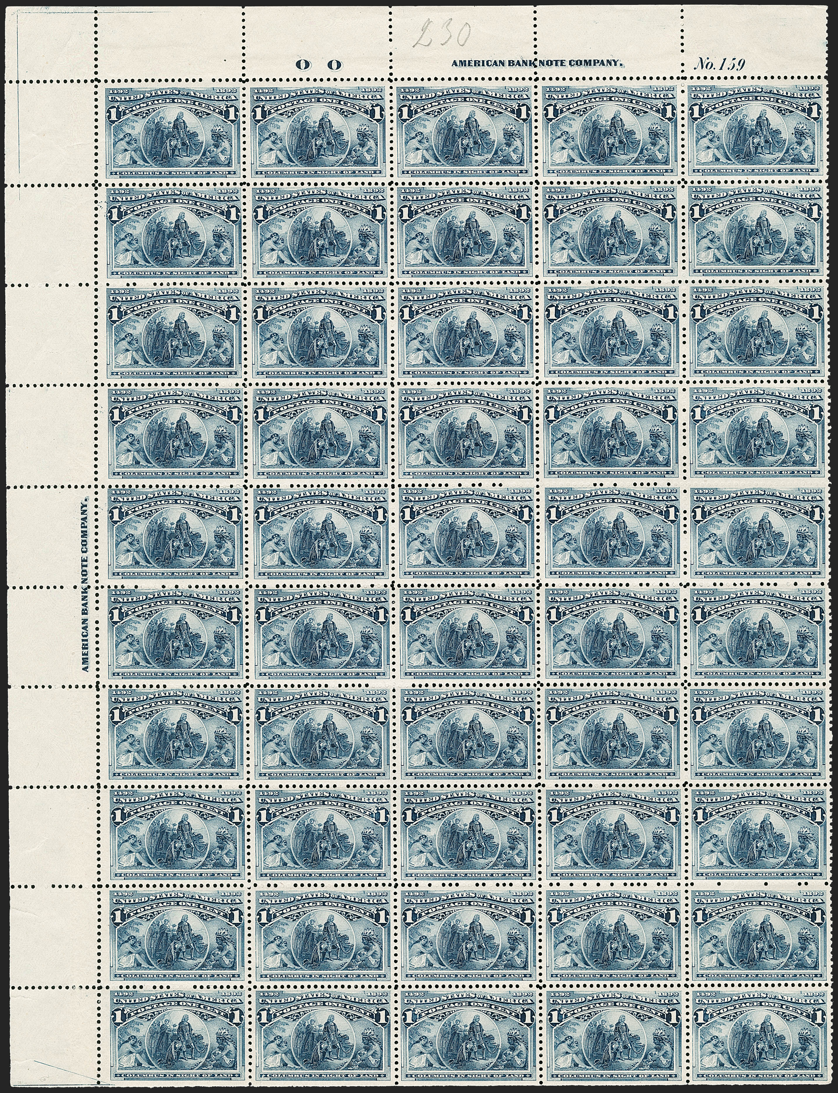 Sale no. 1234 — Lot no. 241 — Siegel Auction Galleries