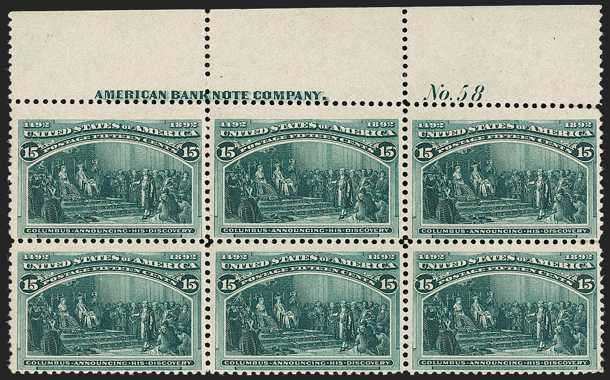 Sale no. 1234 — Lot no. 258 — Siegel Auction Galleries