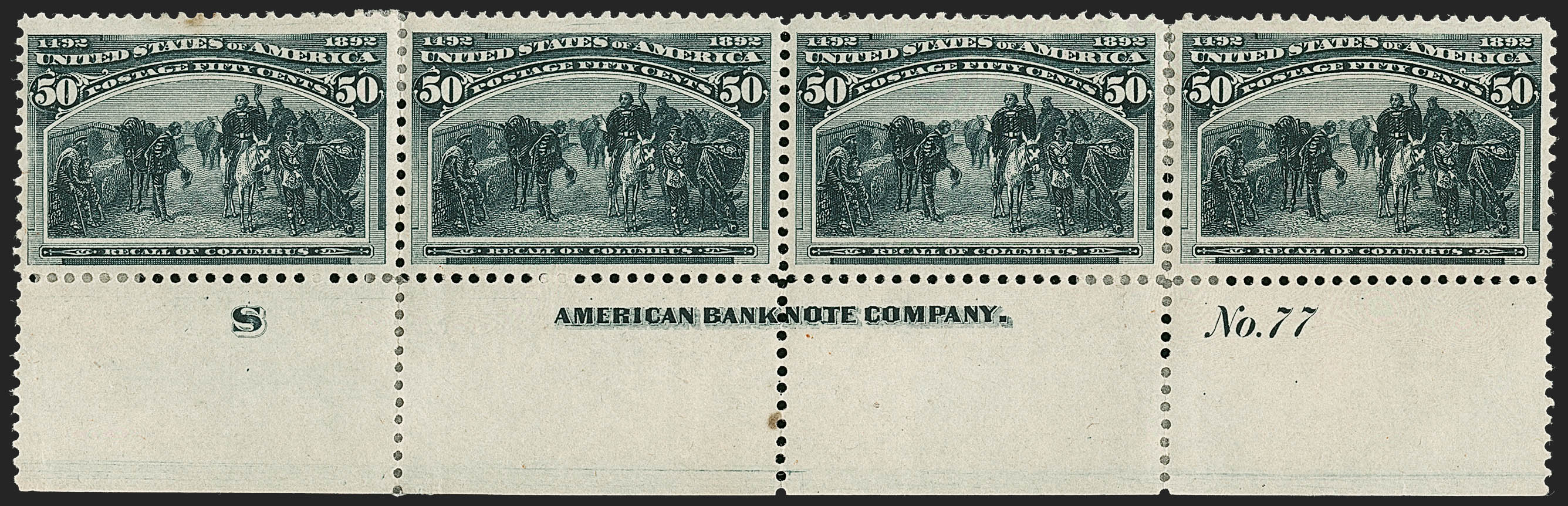 Sale no. 1234 — Lot no. 262 — Siegel Auction Galleries