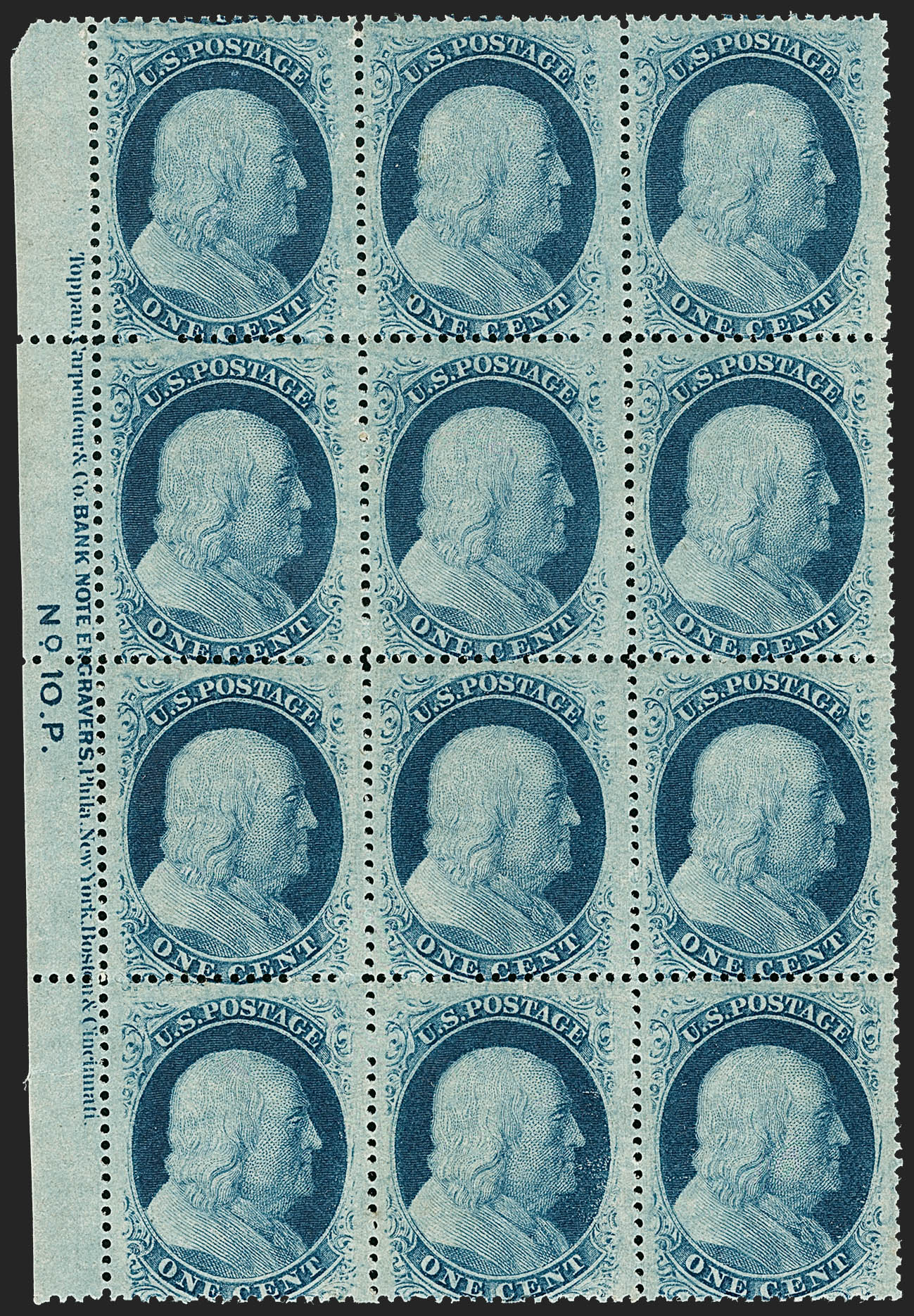 Sale no. 1234 — Lot no. 45 — Siegel Auction Galleries