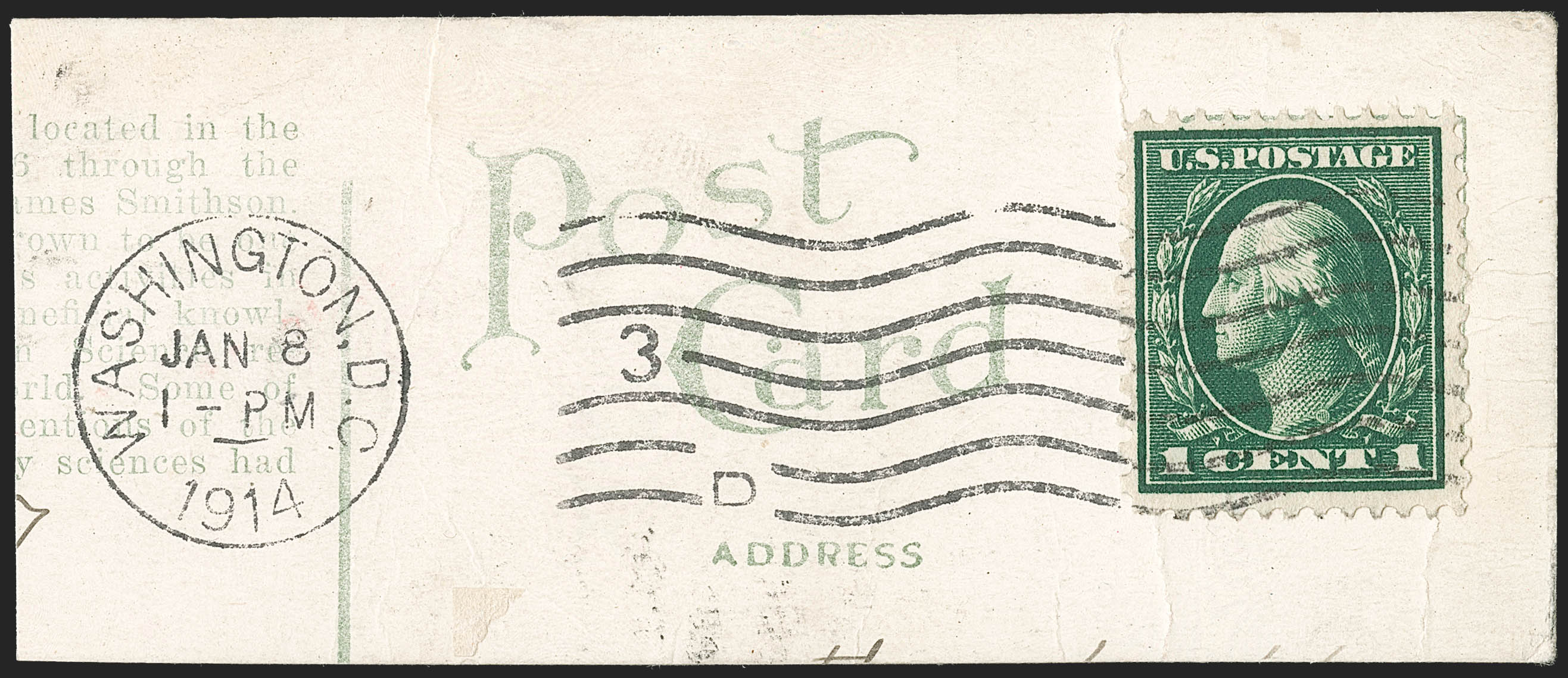 Sale no. 1239 — Lot no. 628 — Siegel Auction Galleries