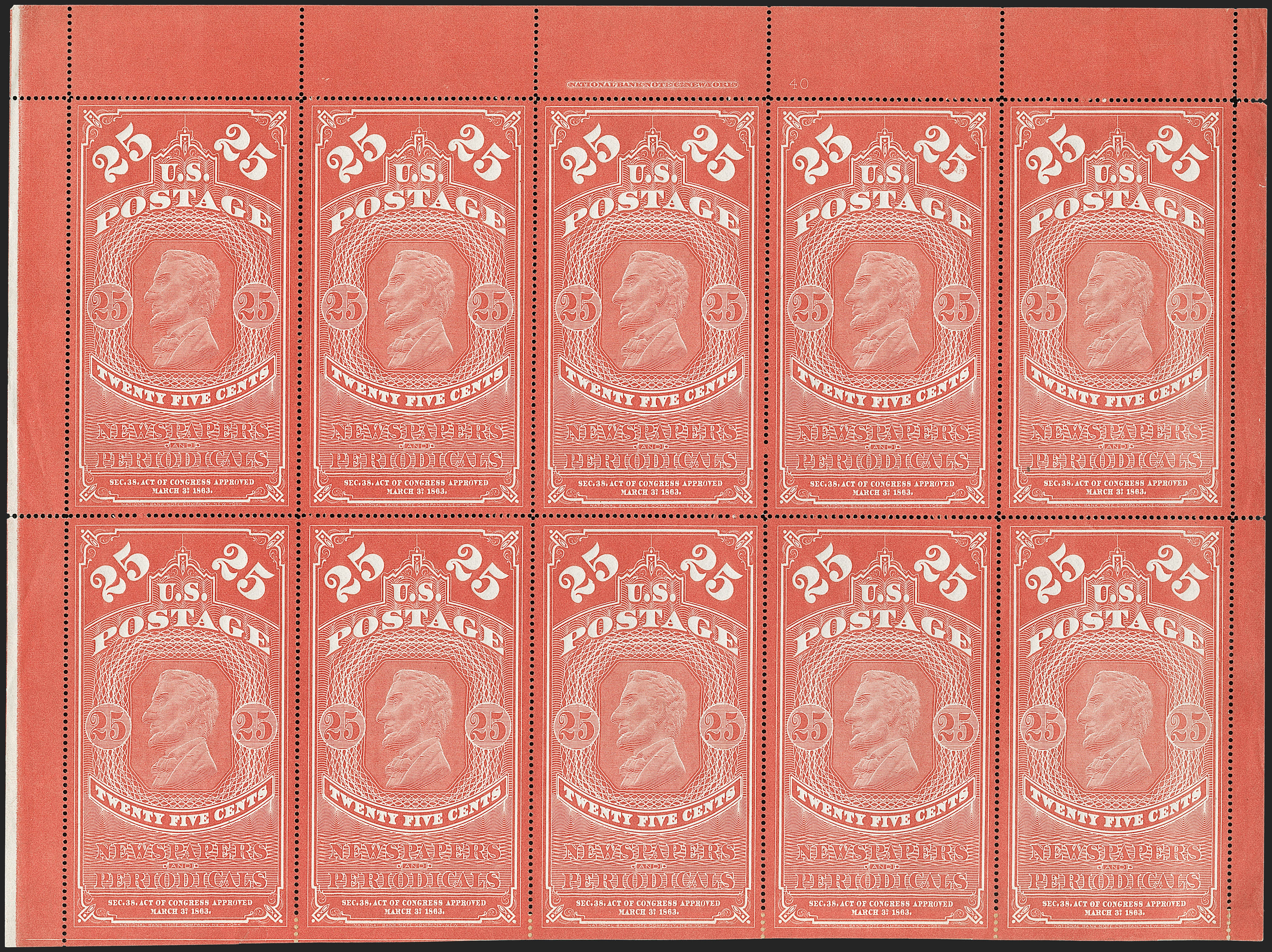 Sale no. 1239 — Lot no. 655 — Siegel Auction Galleries